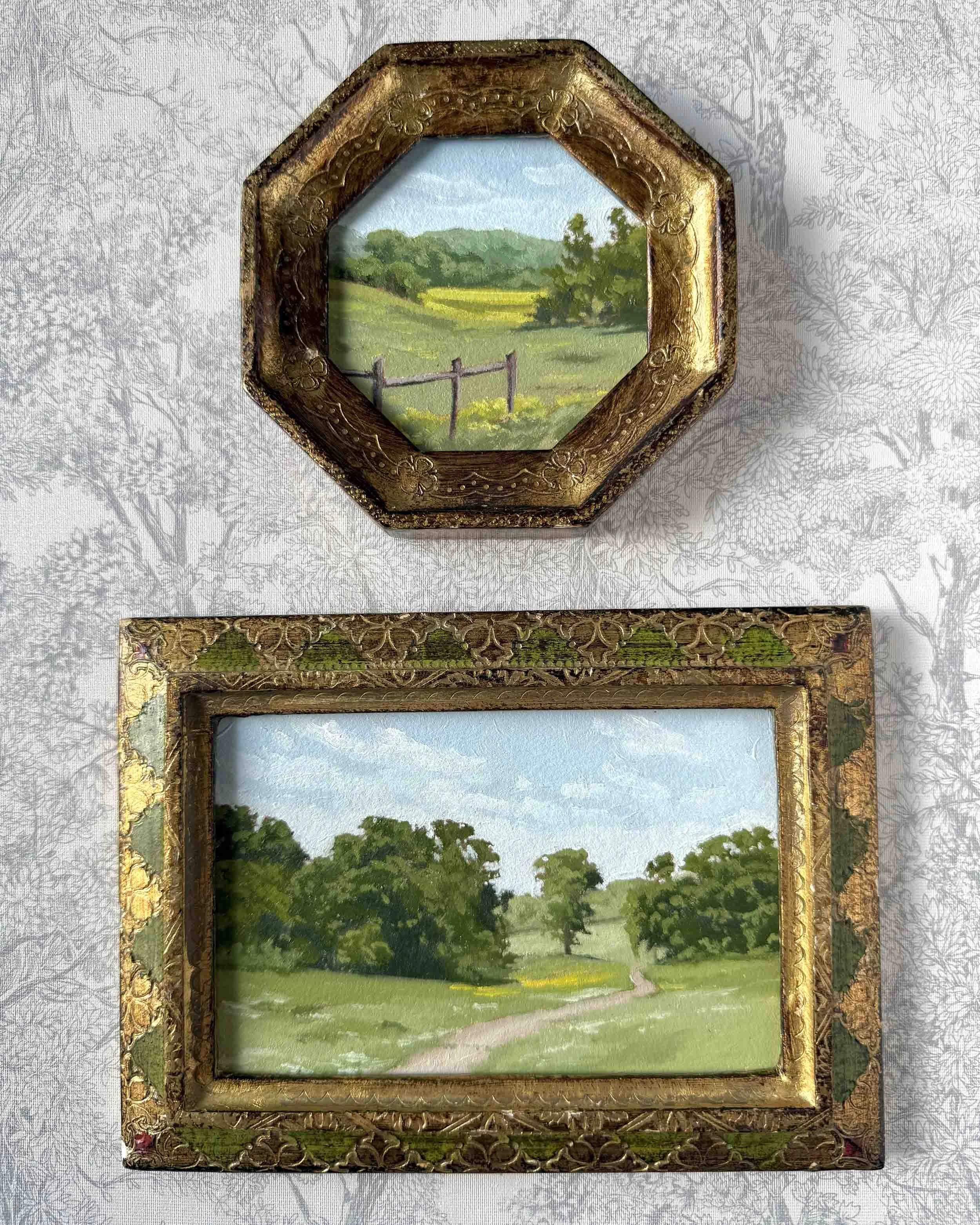 "Preservation Path" original oil landscape painting