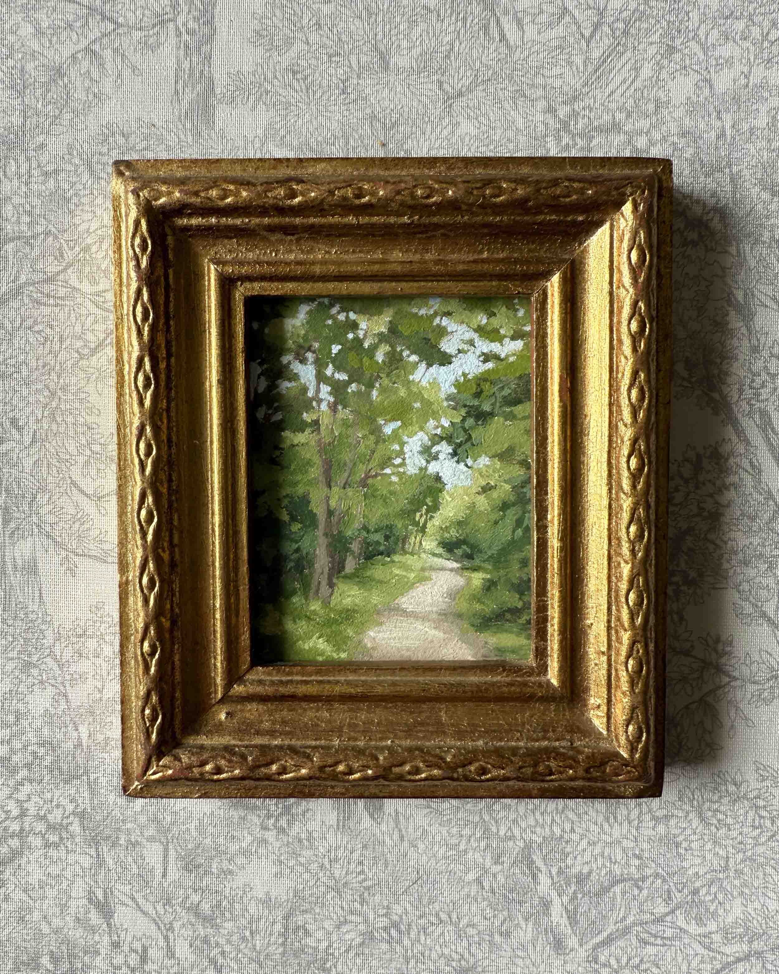 "Spring Meandering iii" original oil landscape painting