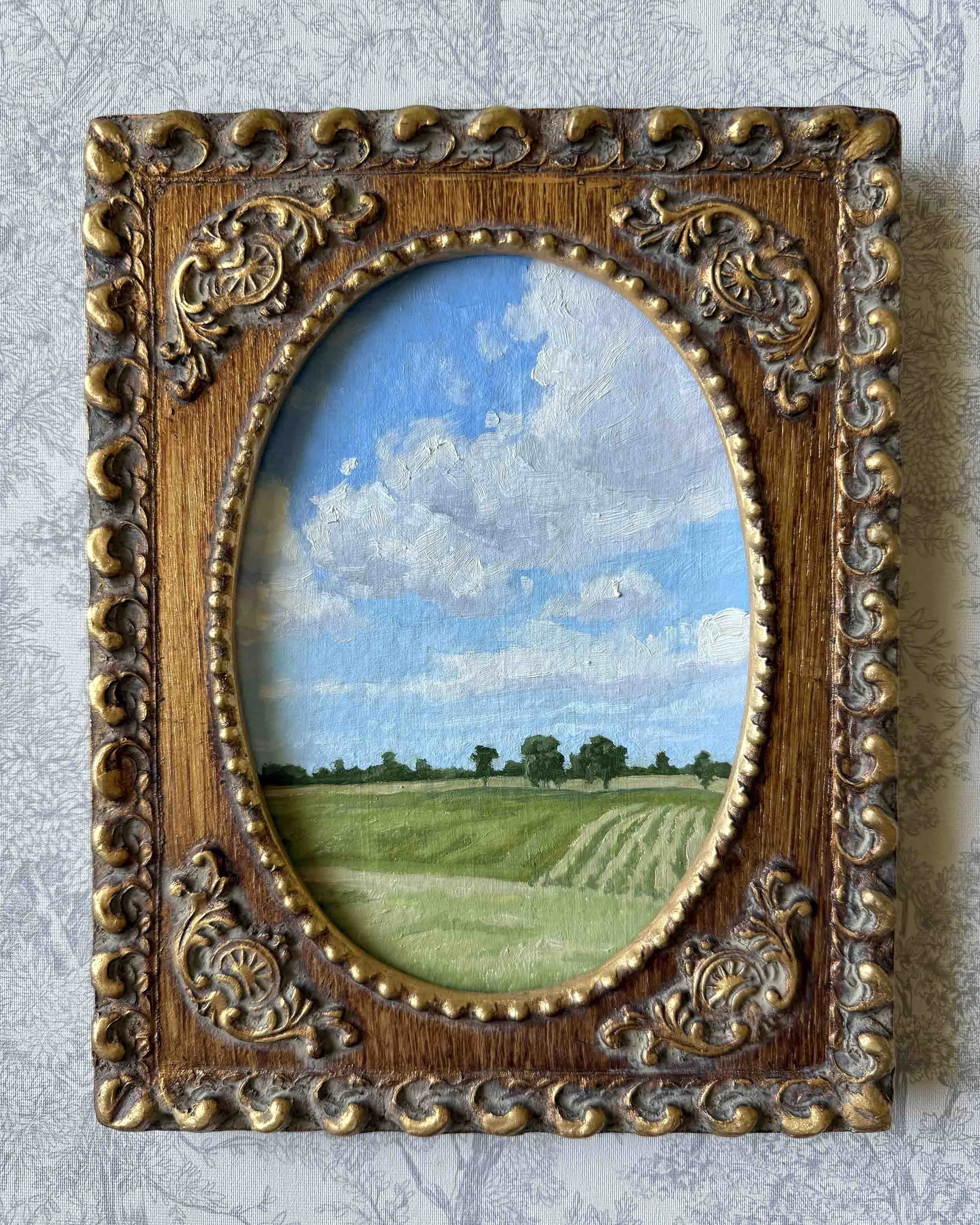 "Wide Open Spaces" original oil landscape painting