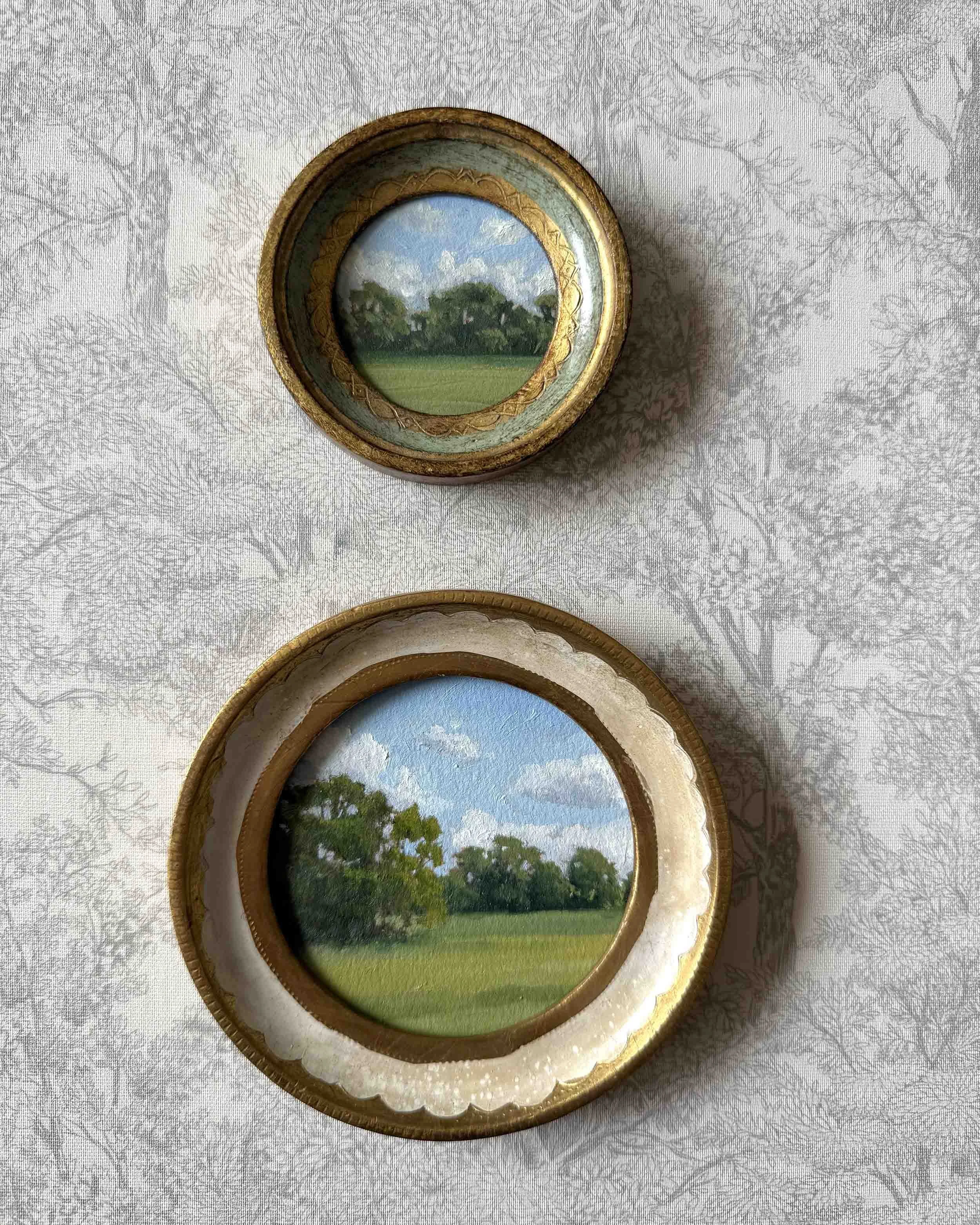 "Feels Like Home Mini" original oil landscape painting