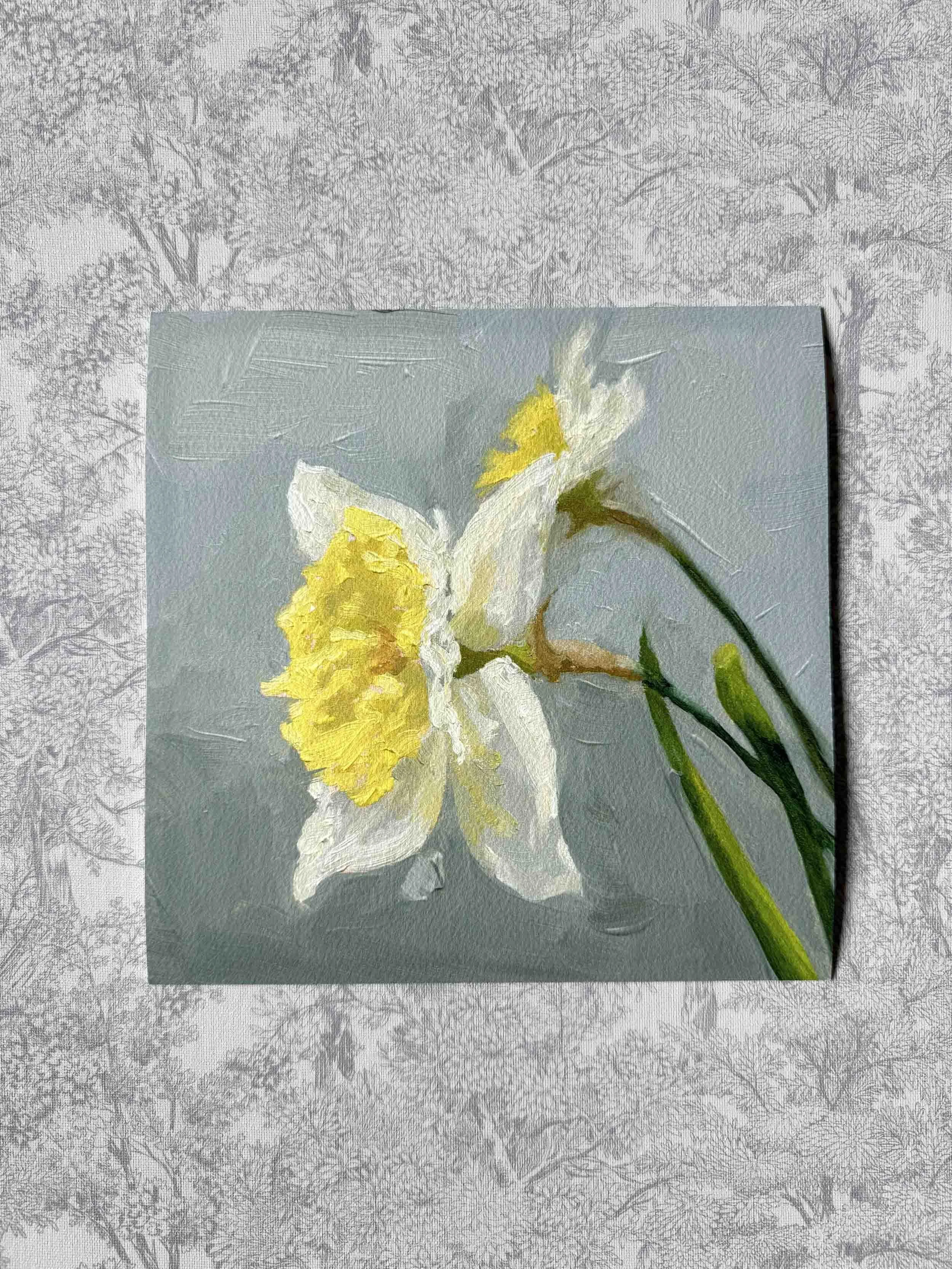 Daffodil | Giclee Print 8x8"