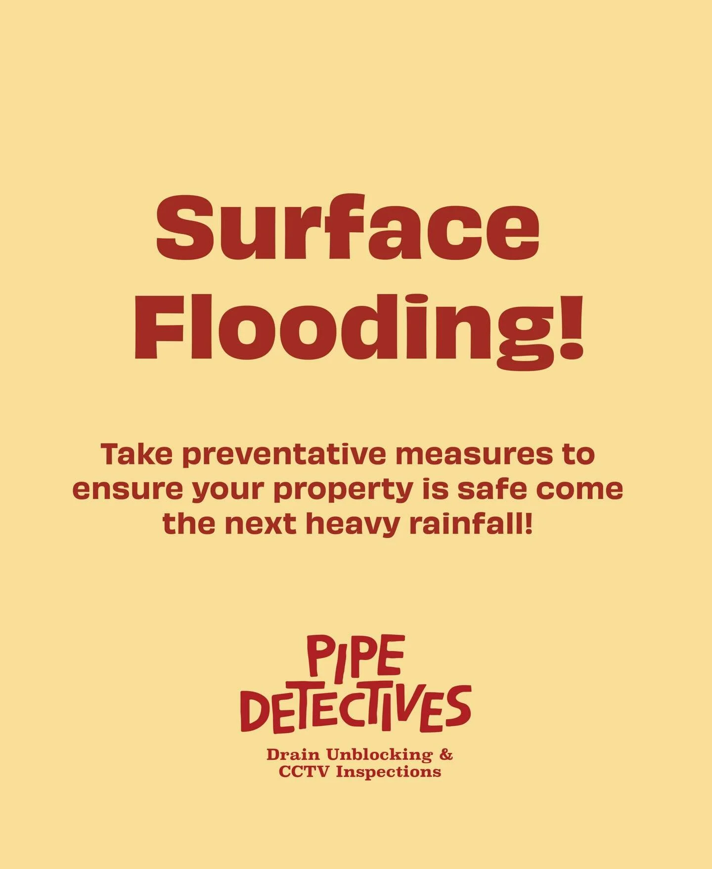 Hopefully your property has fared well with this horrendous rain! If not and you&rsquo;re a bit unsure about the state of your drainage system and pipe work get in touch! Check out our website for some helpful info ☔️💧🌧️

@pipedetectives #pipedetec