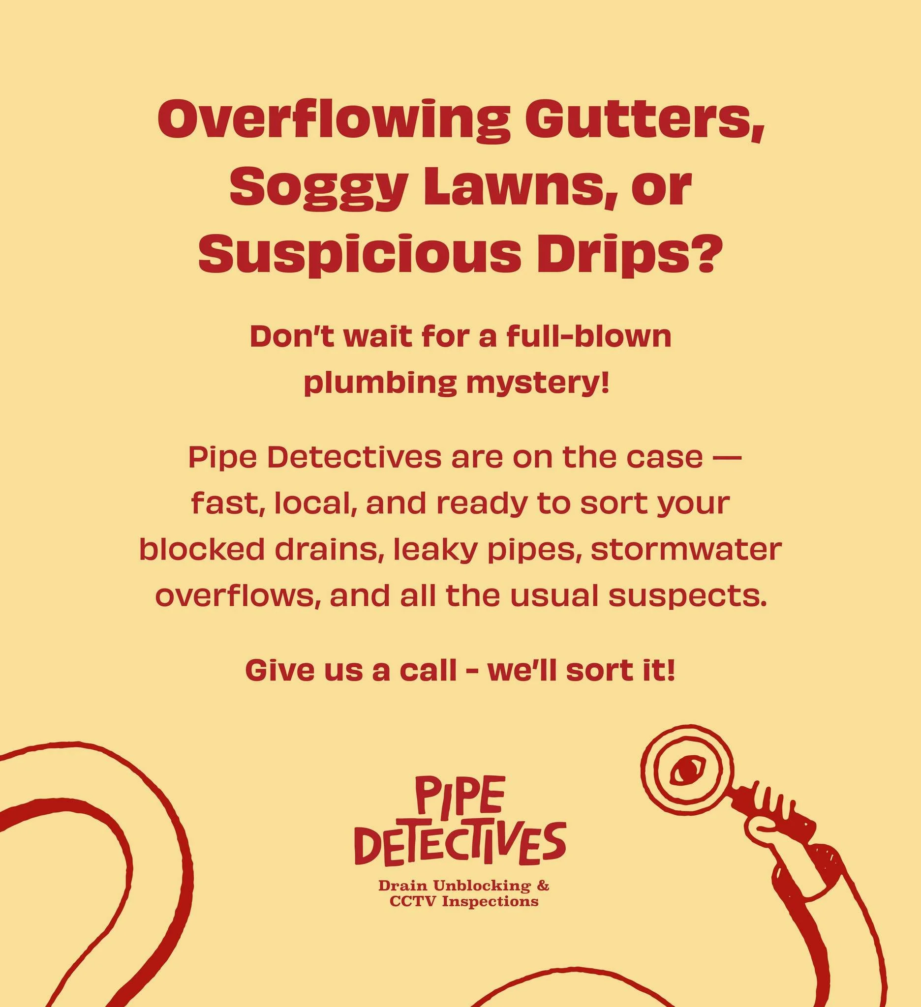 Get Pipe Detectives on the case 🔎 
@pipedetectives #pipedetectives #drainunblockingtauranga #cctvdraininspections #taurangaplumbers #plumbingservices