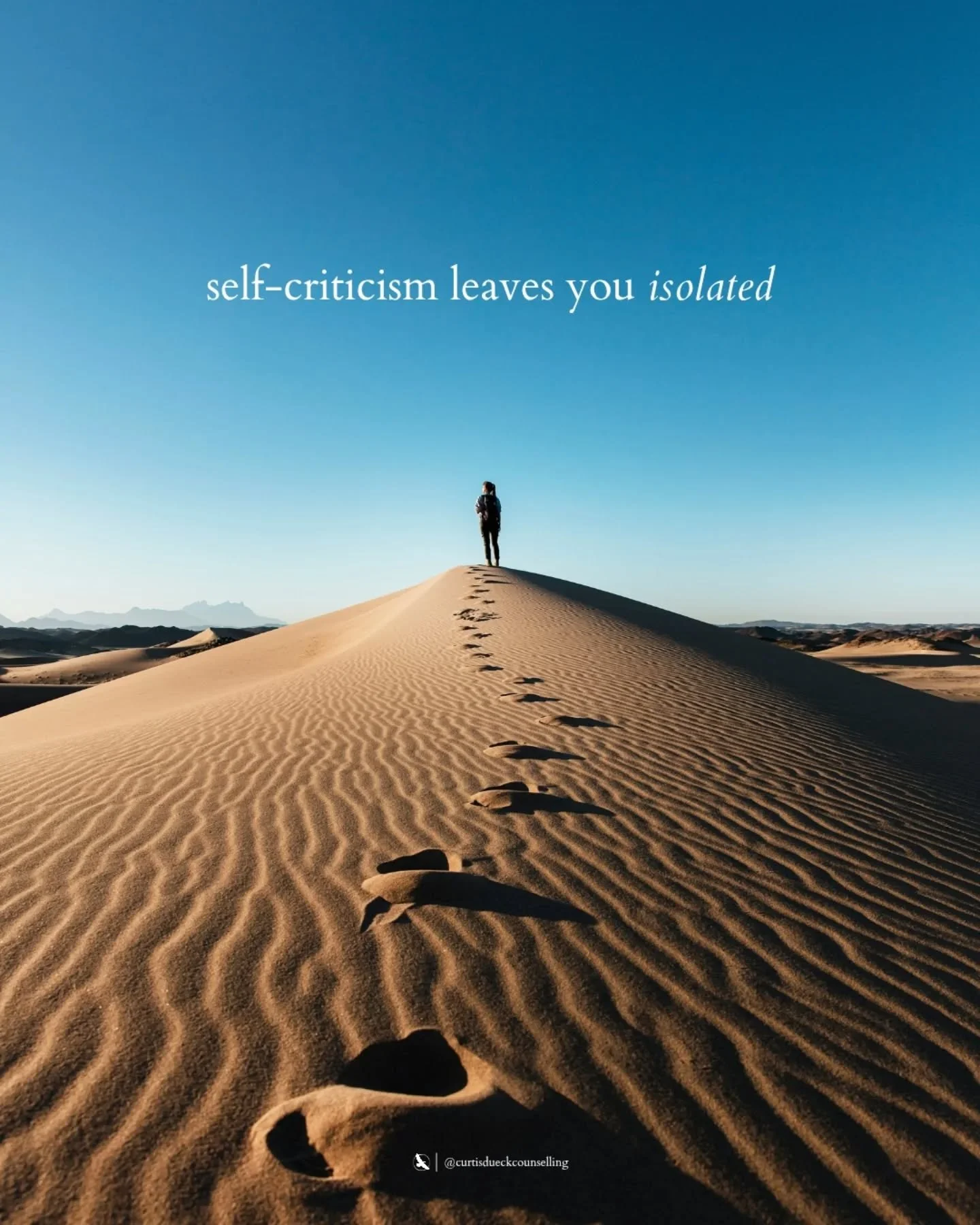 You might have noticed that the more critical you are towards yourself, the more you retreat from the people around you in your life.

Why do we do that?

Simply put, we pull back from relationships because we&rsquo;ve always needed to.

How does it 