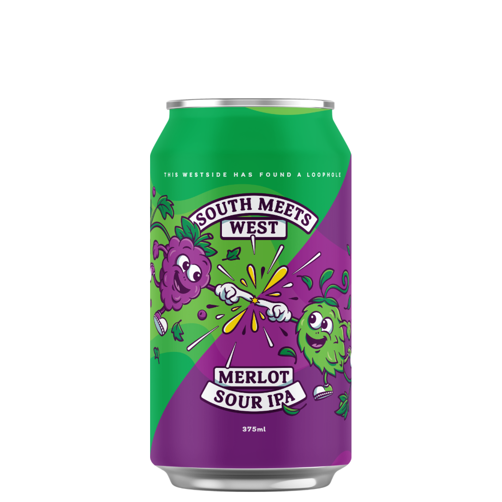 SOUTH MEETS WEST | MERLOT SOUR IPA