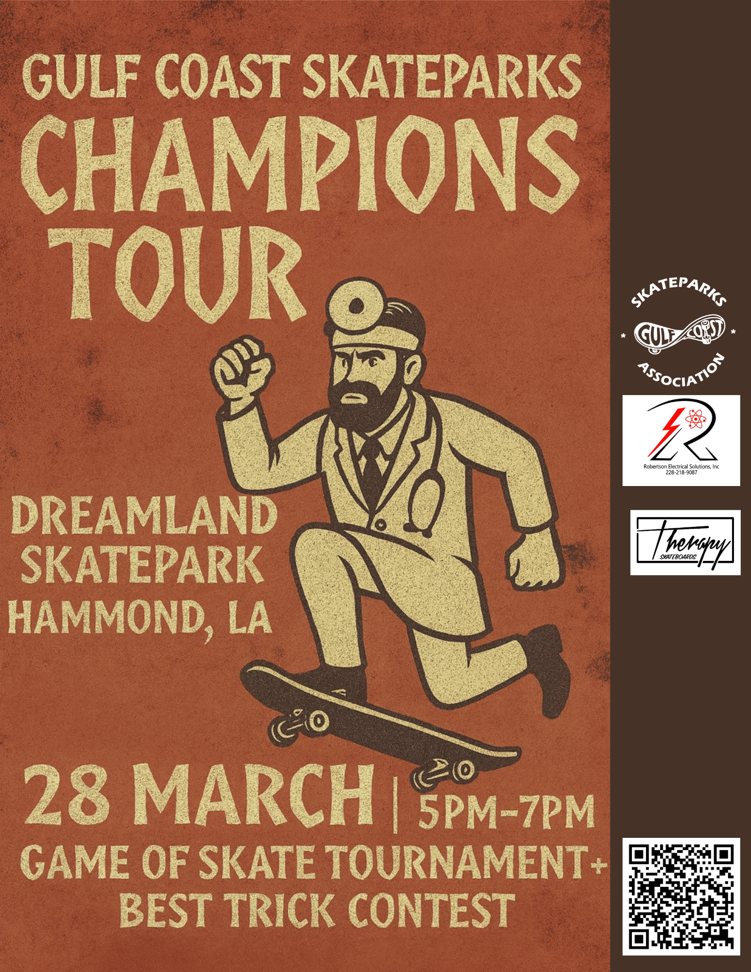 Gulf Coast Skateparks Champions Tour: Hammond Skatepark, LA