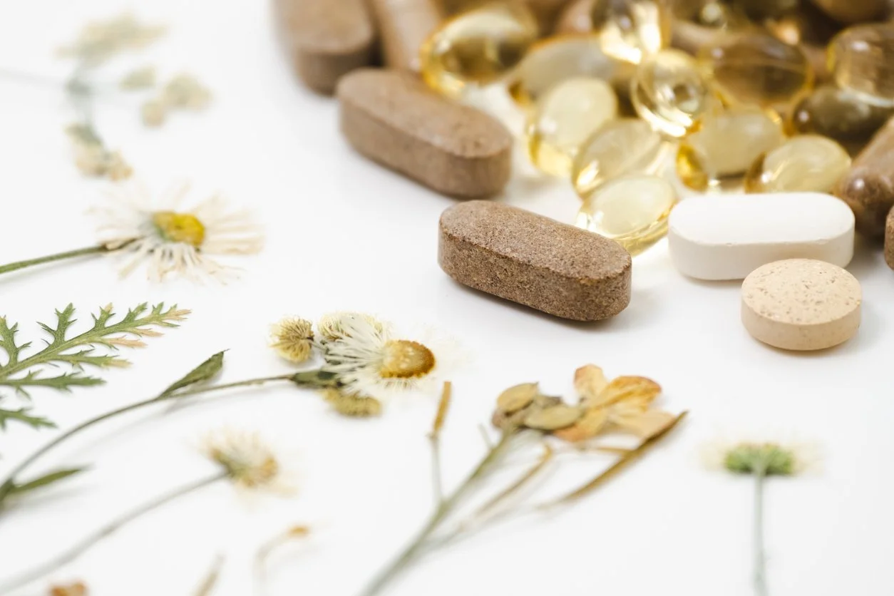 An assortment of supplements