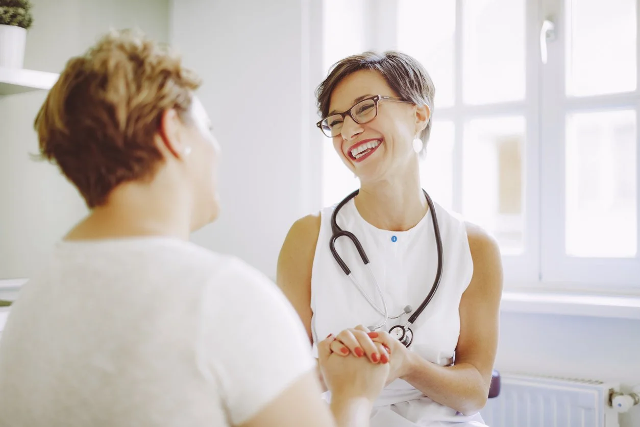Talking wtih doctor about menorrhagia during perimenopause