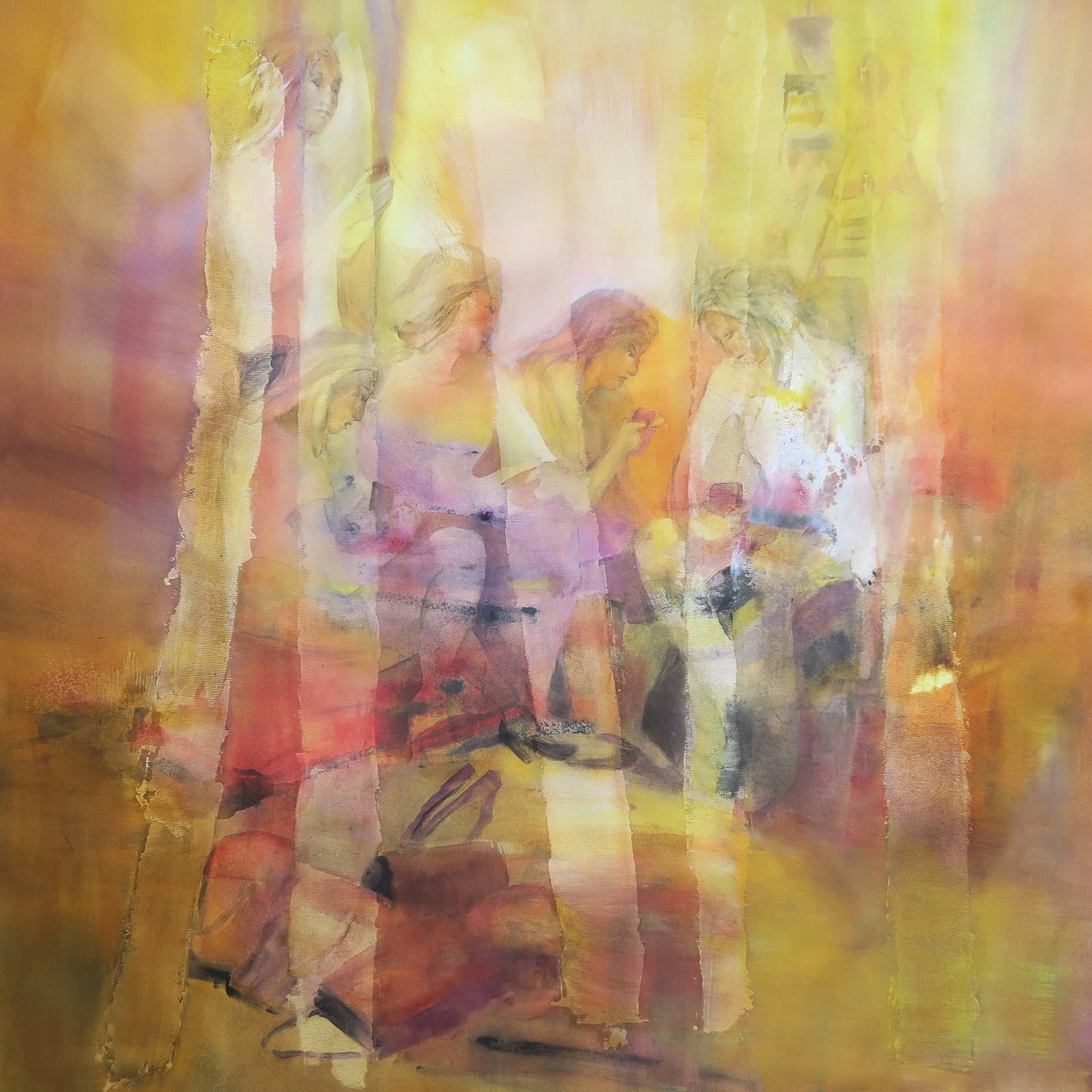 Education des filles 3.0, 100x100cm, 2020