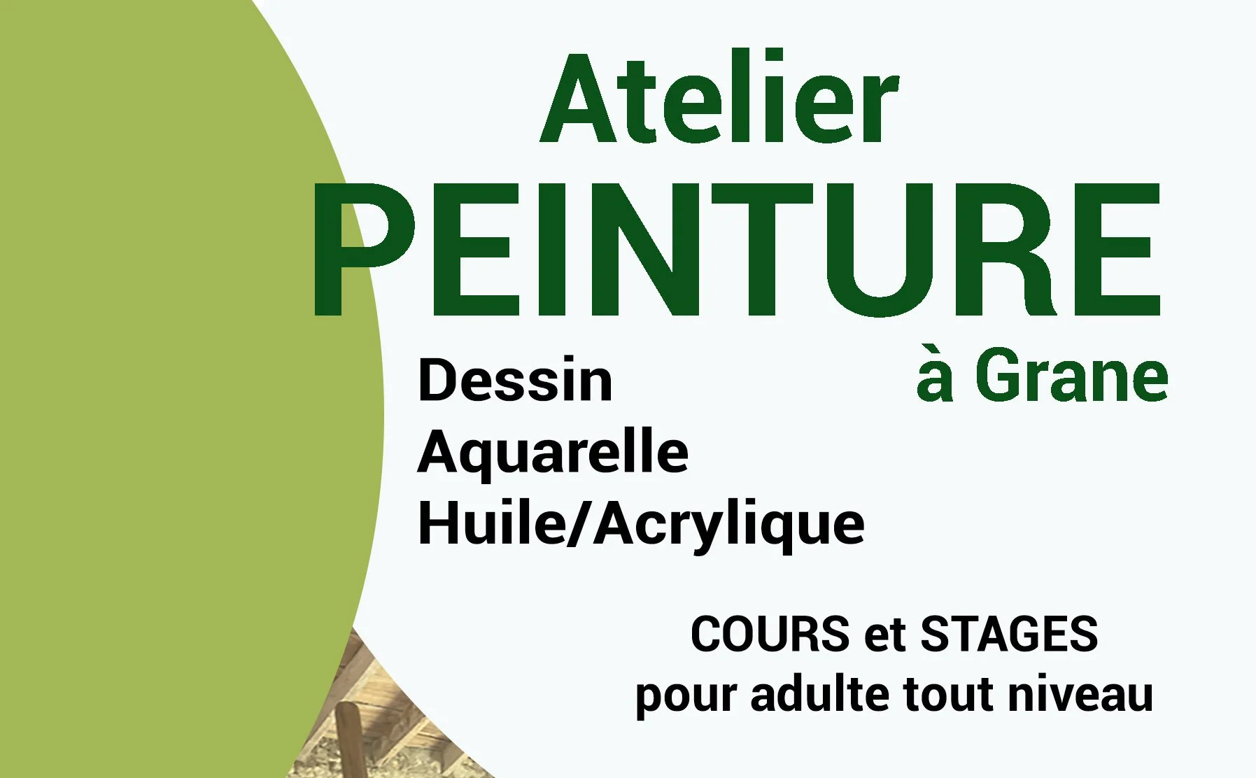 STAGES et cours dans la Drôme