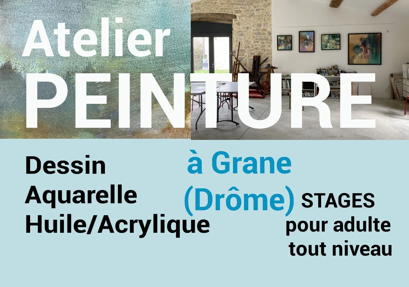STAGES dans la Drôme