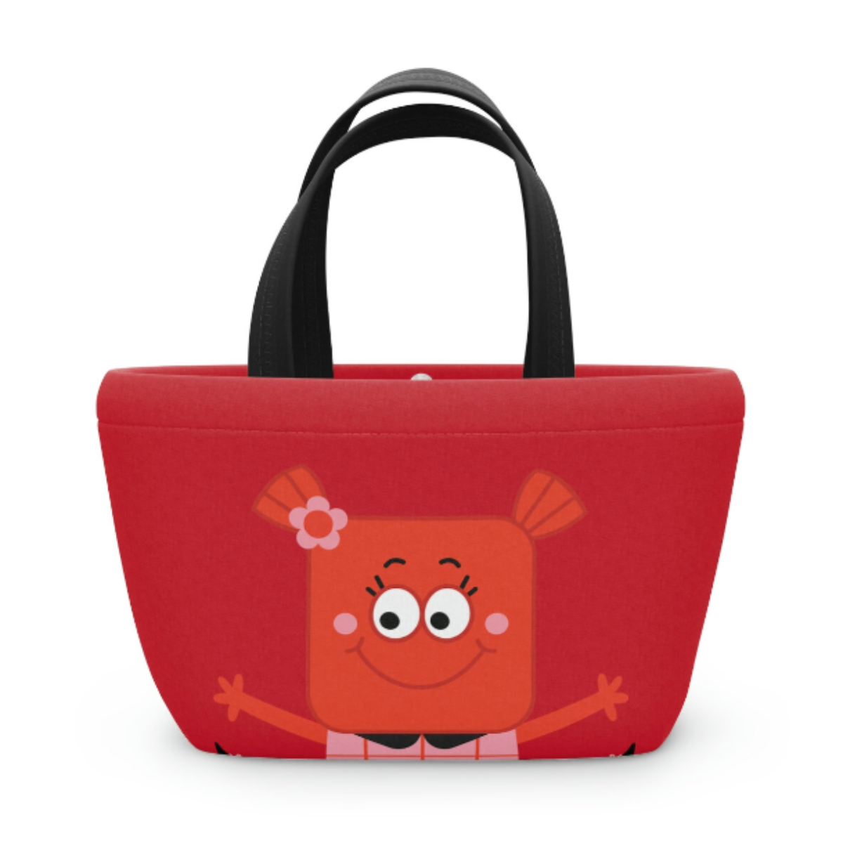 Ruby Red lunch bag, sophisticated lunch bag, chic lunch bag, insulated lunch bag, lunch bag for foodies designer’s lunch bag, The World of Magicooz