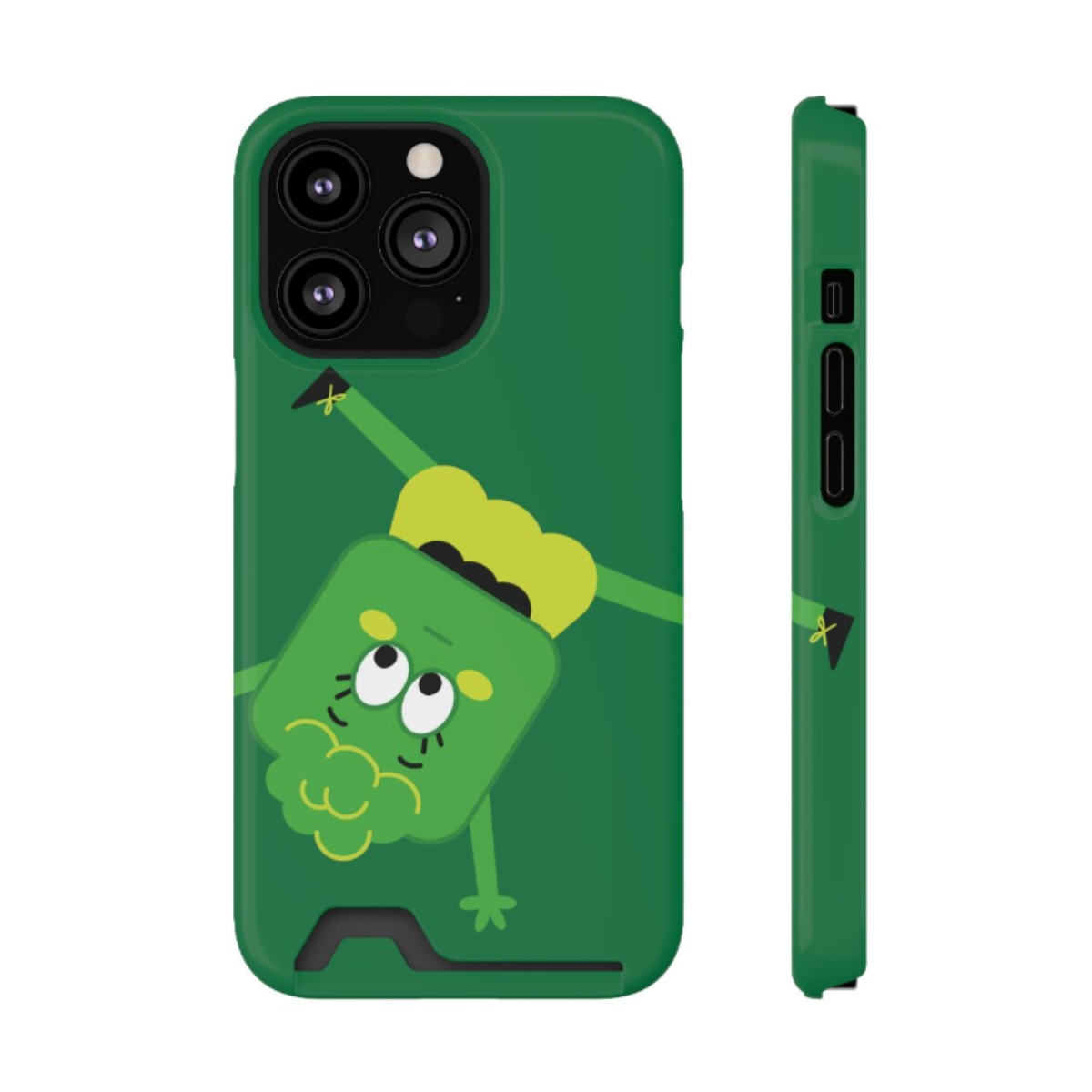 Ivy Green, phone case, cardholder, Magicooz, nature-inspired, organized, impact-resistant, iPhone 13, Samsung Galaxy S21, S22.