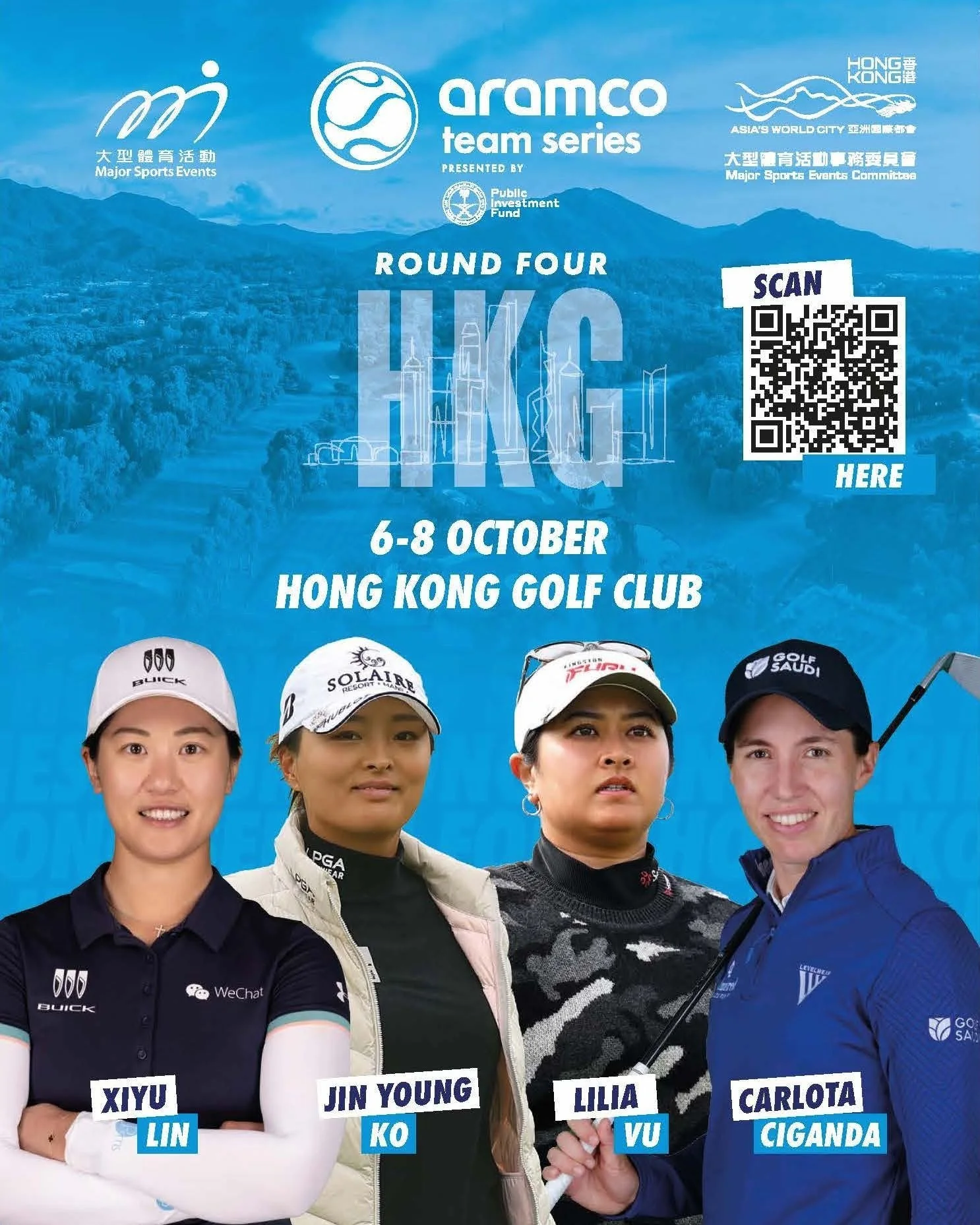 Exciting Golf Coming to Hong Kong: Aramco Team Series Presented by PIF