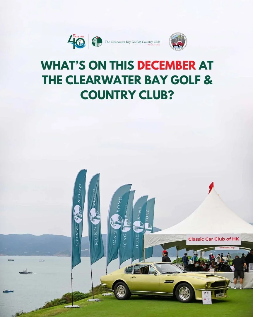 What’s on at The Clearwater Bay Golf &amp; Country Club in December?