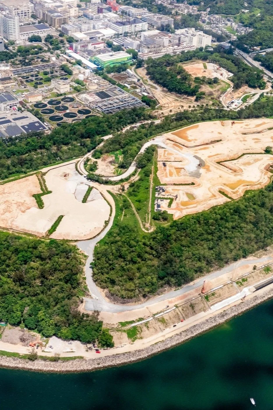 Plover Cove Golf Club Completes Phase One of Retaining Wall Construction