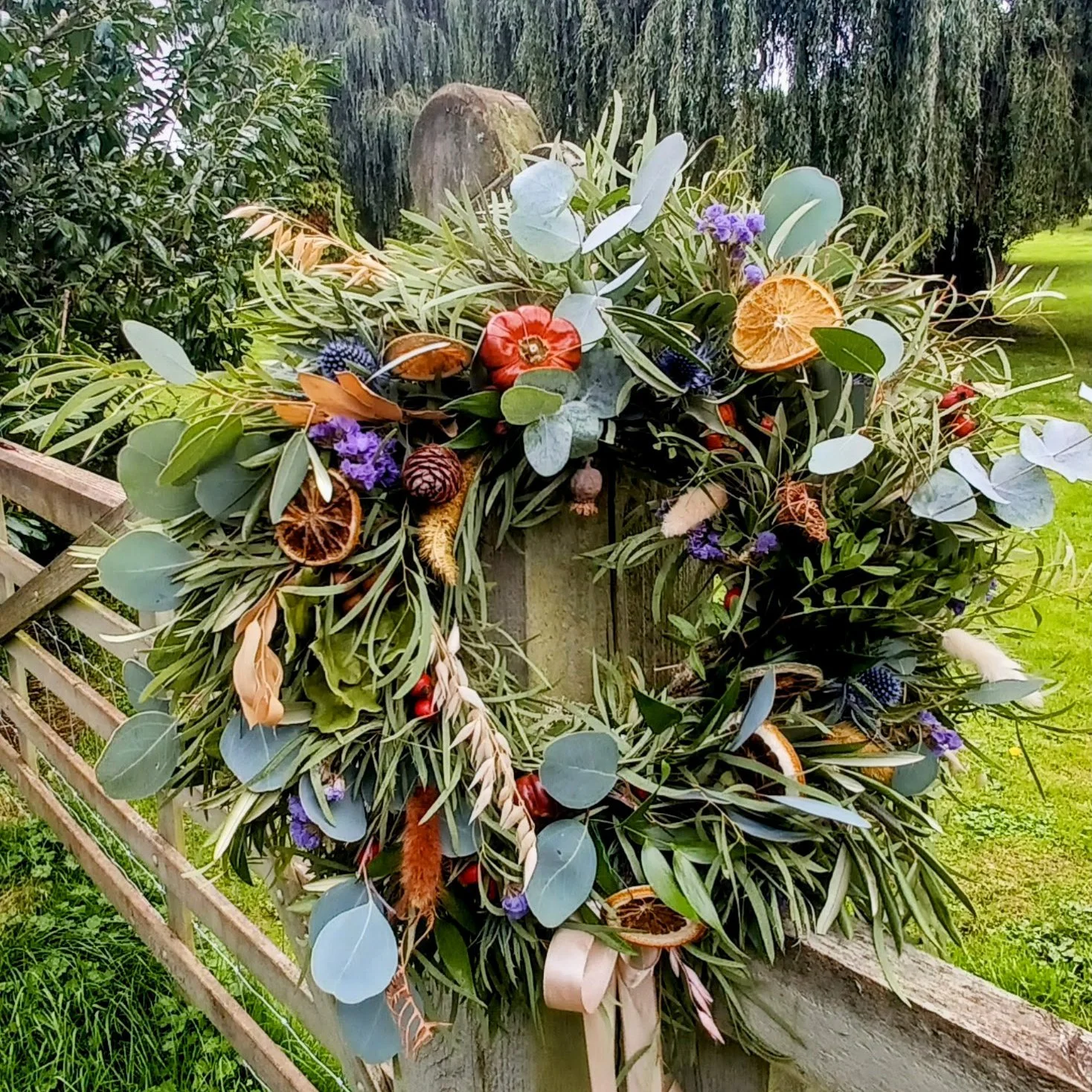 Autumn Wreath Workshop Bristol