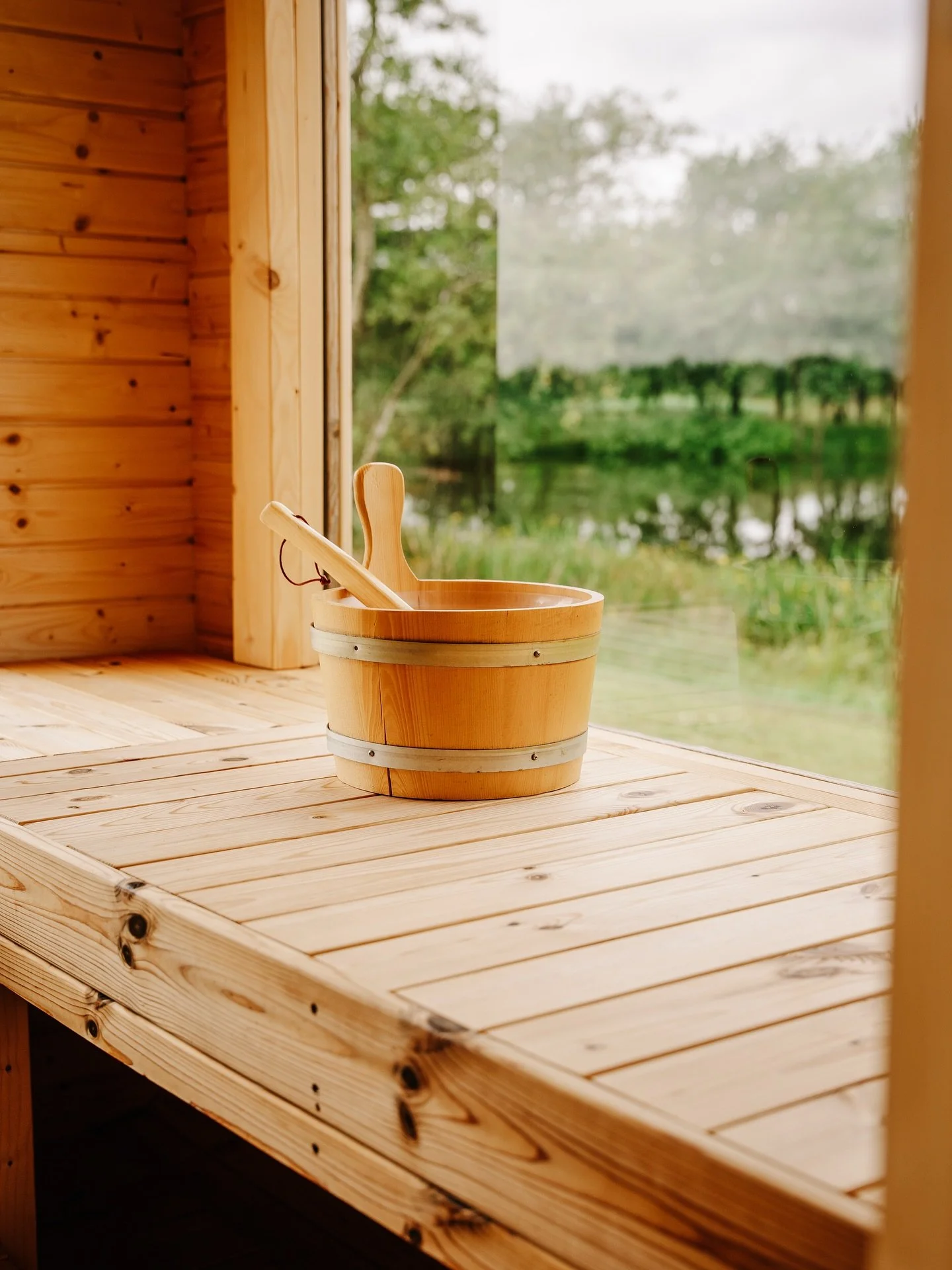 Autumn is here 🍂 The saunas are ready for you!