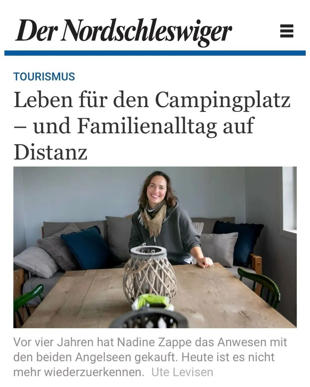 Gestern ist ein Artikel &uuml;ber unsere Geschichte erschienen &ndash; und beim Lesen wurde mir wieder bewusst, wie stolz ich auf das bin, was wir als Familie gemeinsam aufgebaut haben. ❤️

Vor ein paar Jahren haben wir den Schritt gewagt, unser Lebe