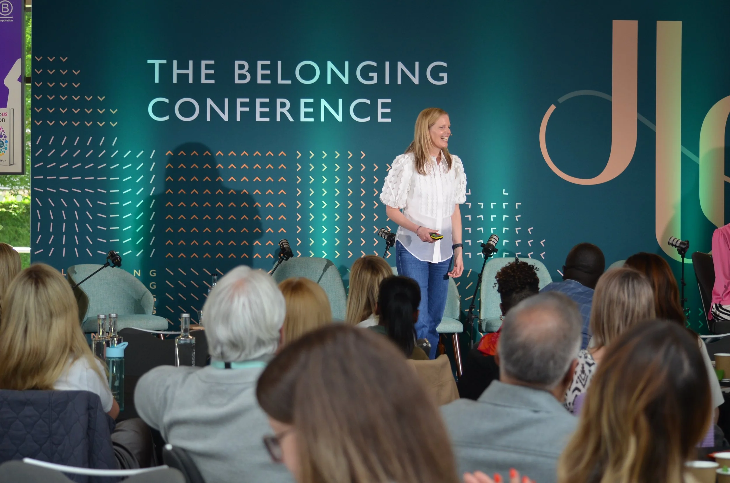 Catherine at the John Lewis Partnership Conference