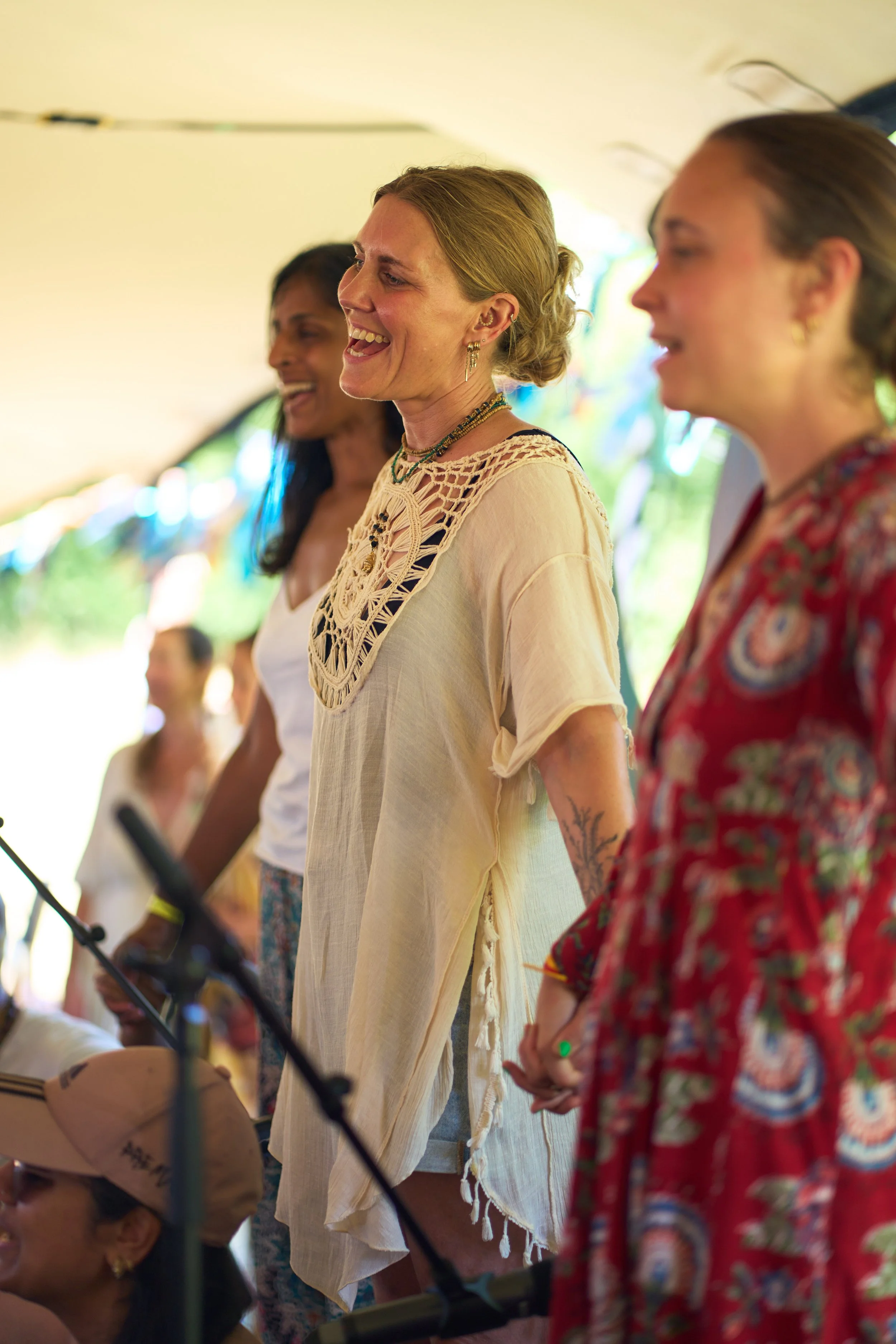 Outdoor Charity Kirtan