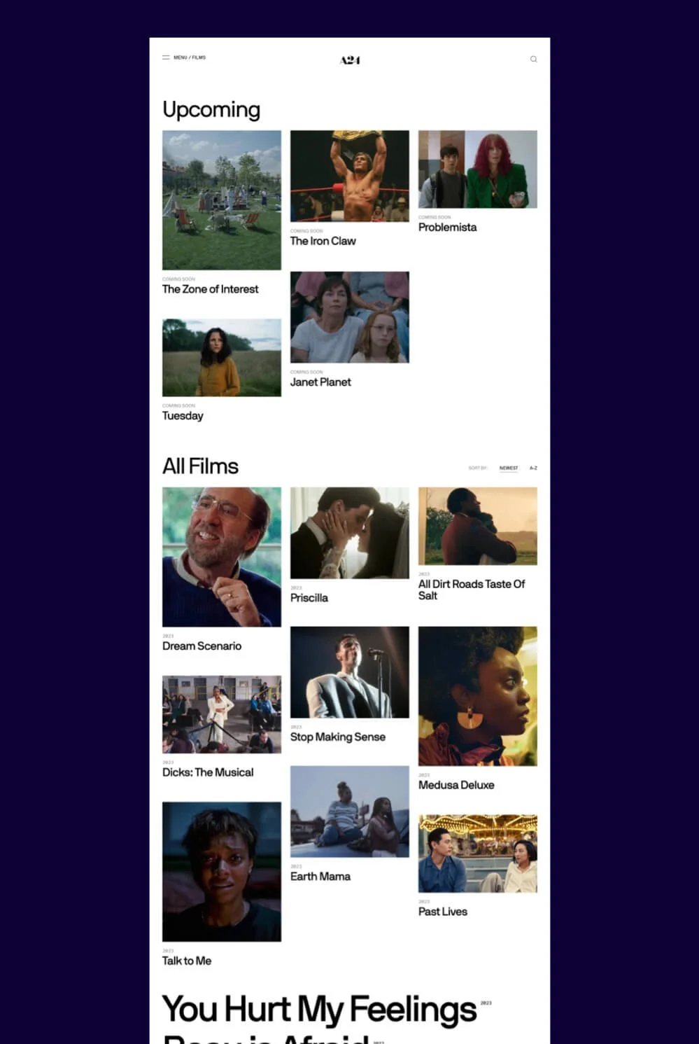 Film Promotion Website Example 8 Film Production Company Websites to Inspire You — Tempixel Design