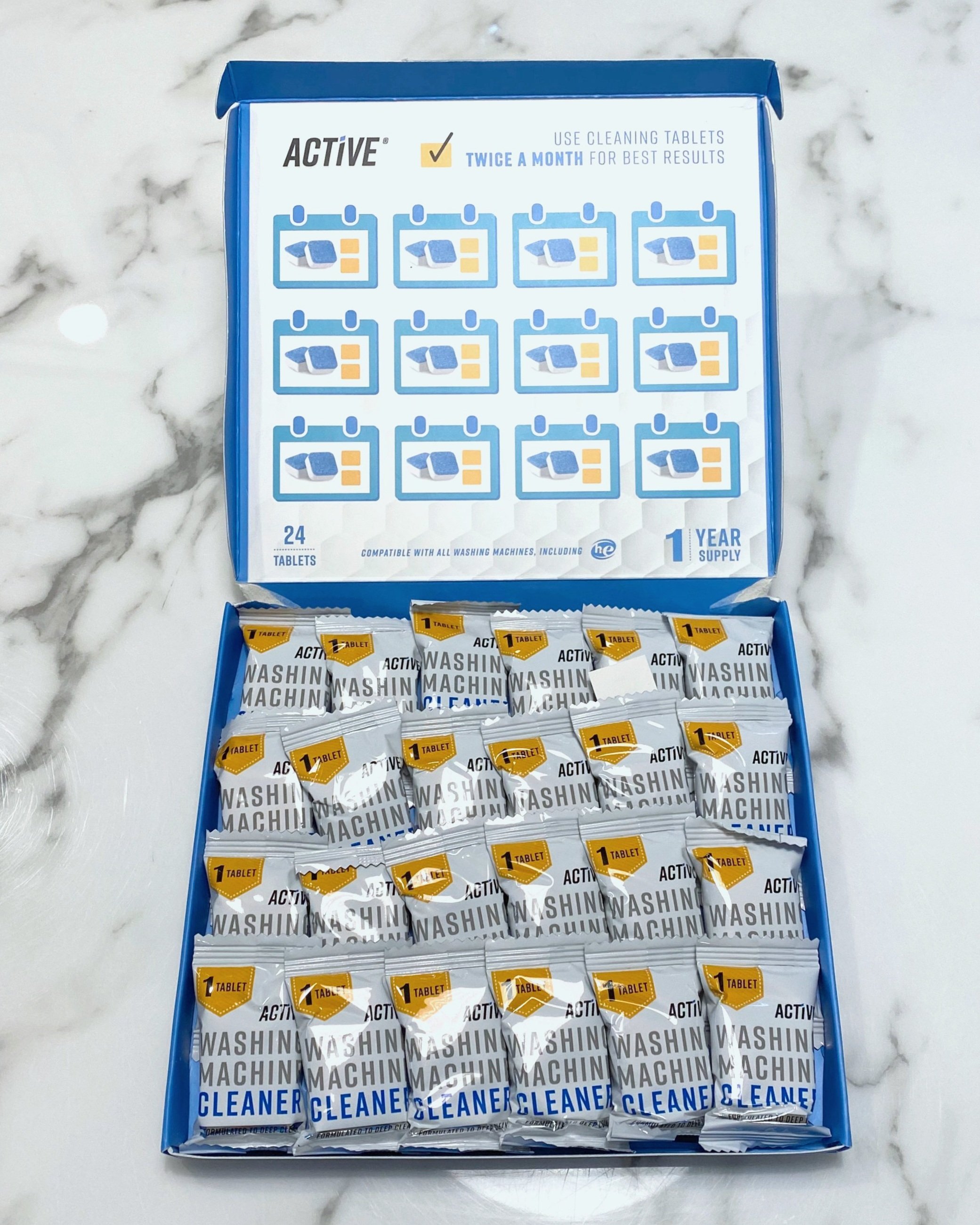 Bad News: You Have to Clean Your Washing Machine. Good News: These Tablets Make it Cheap and Easy