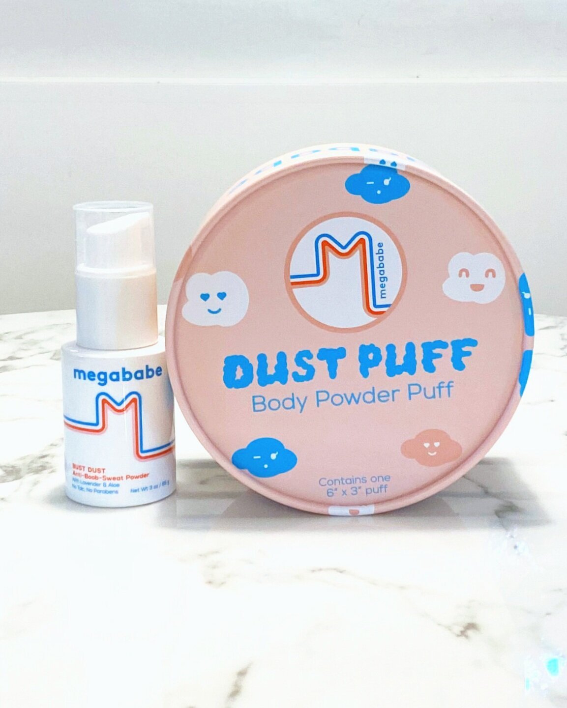 Megababe Dust Puff Body Powder Puff