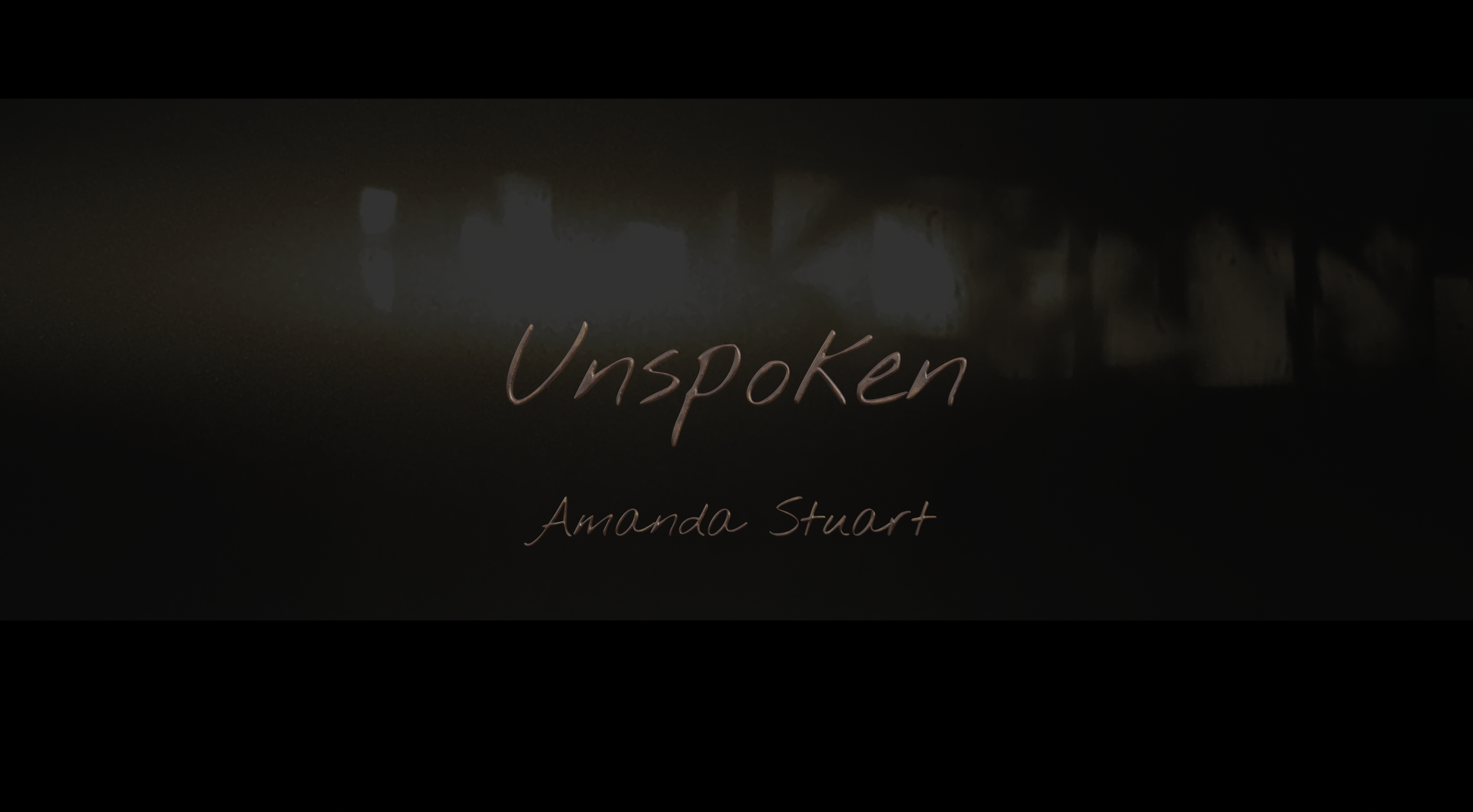 UNSPOKEN