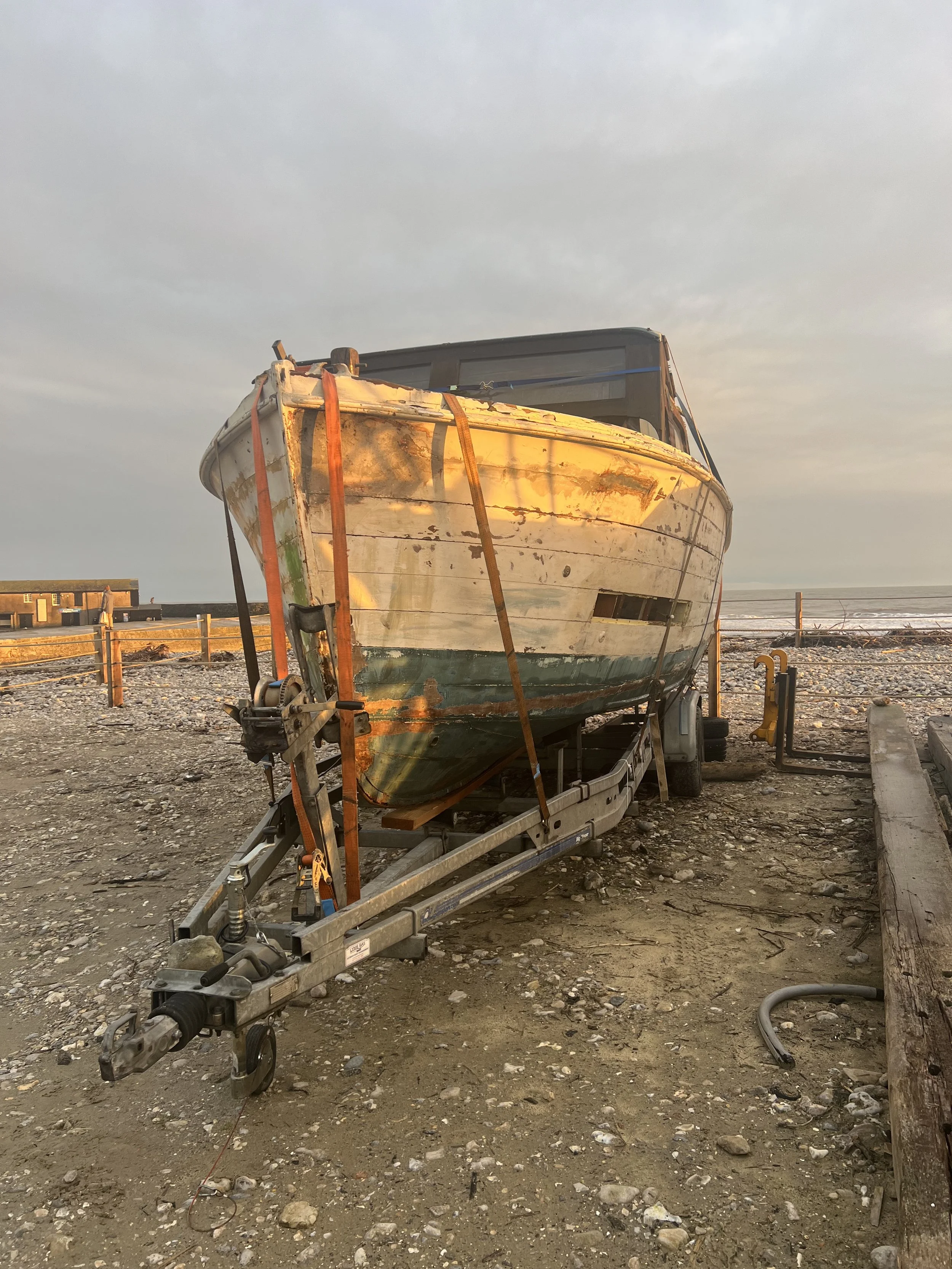 Restoring a 1938 enclosed Chris-Craft river cruiser