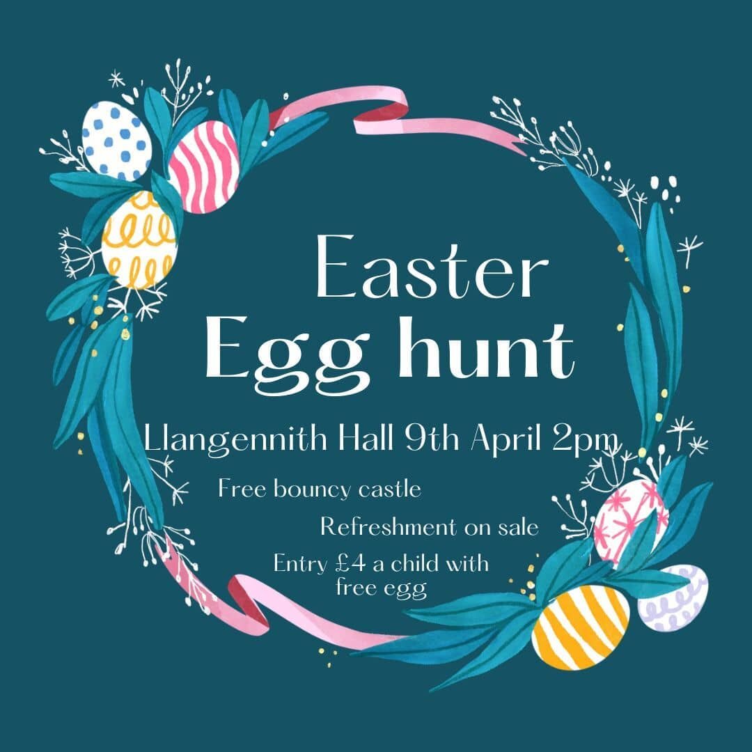 EASTER EGG HUNT 🌈
Sunday April the 9th at 2pm! 
Please share the word!