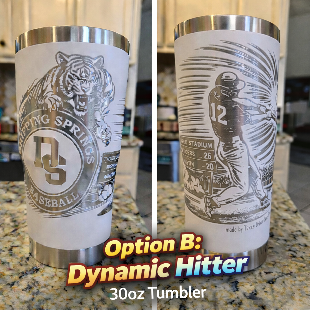 Dynamic Hitter - 20oz & 30oz Stainless Tumblers