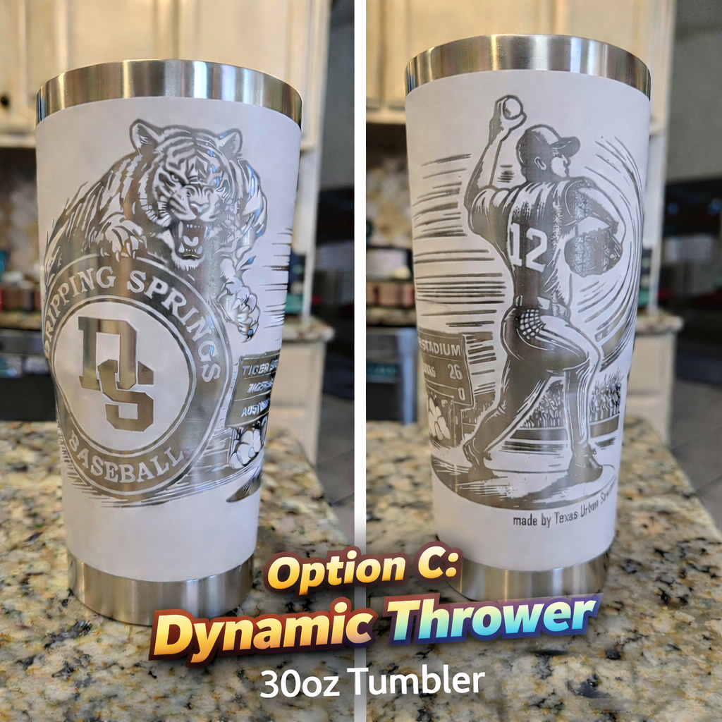 Dynamic Thrower - 20oz & 30oz Stainless Tumblers