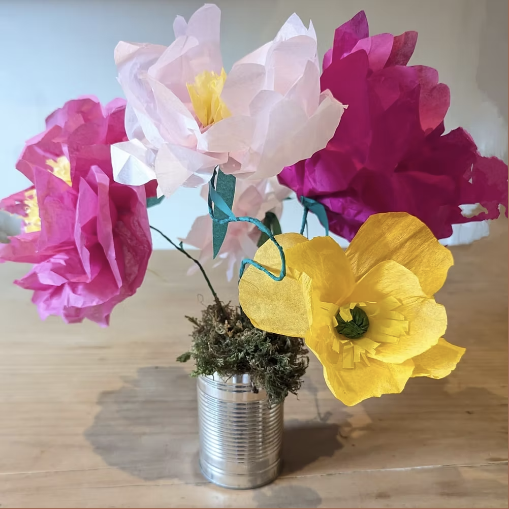 Children’s Paper Flowers Workshop