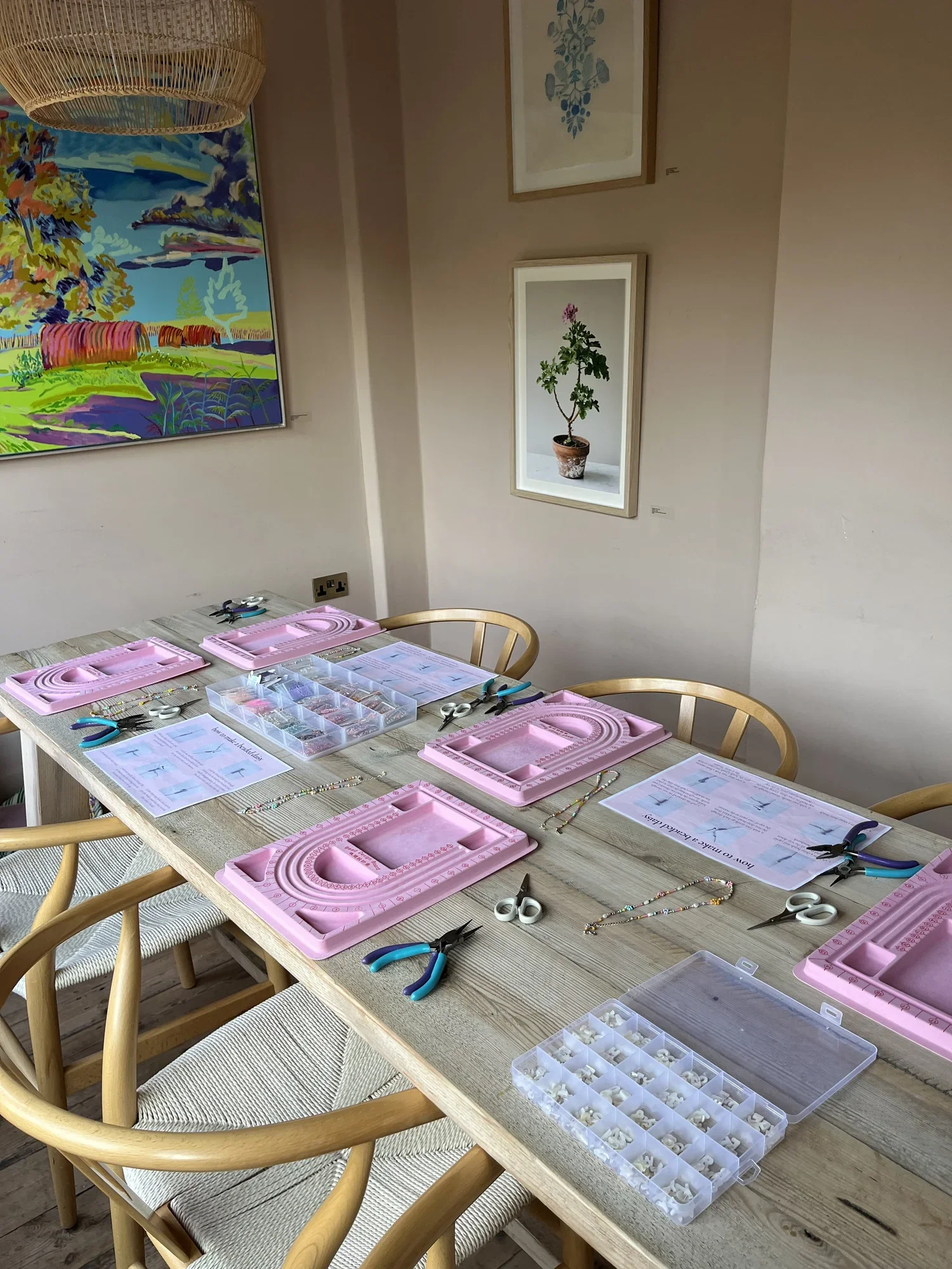 Beaded Necklaces, with personalisation option Workshop
