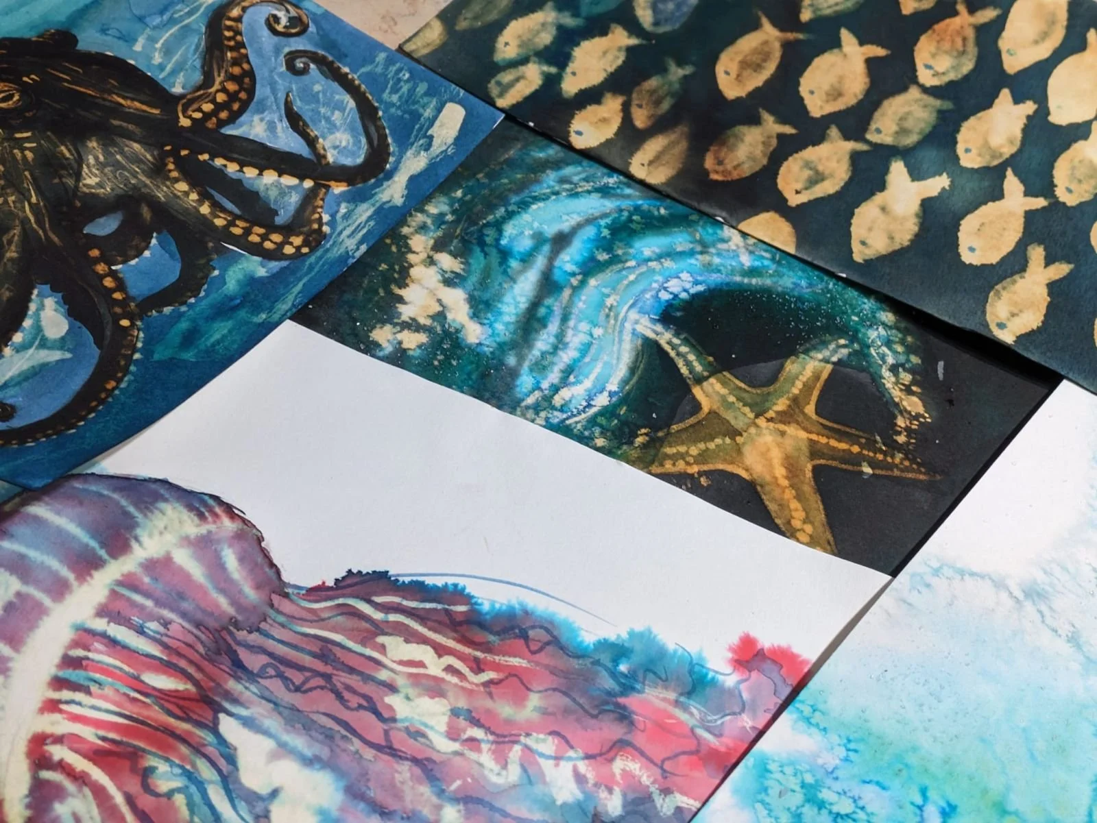 Ink & Bleach Workshop