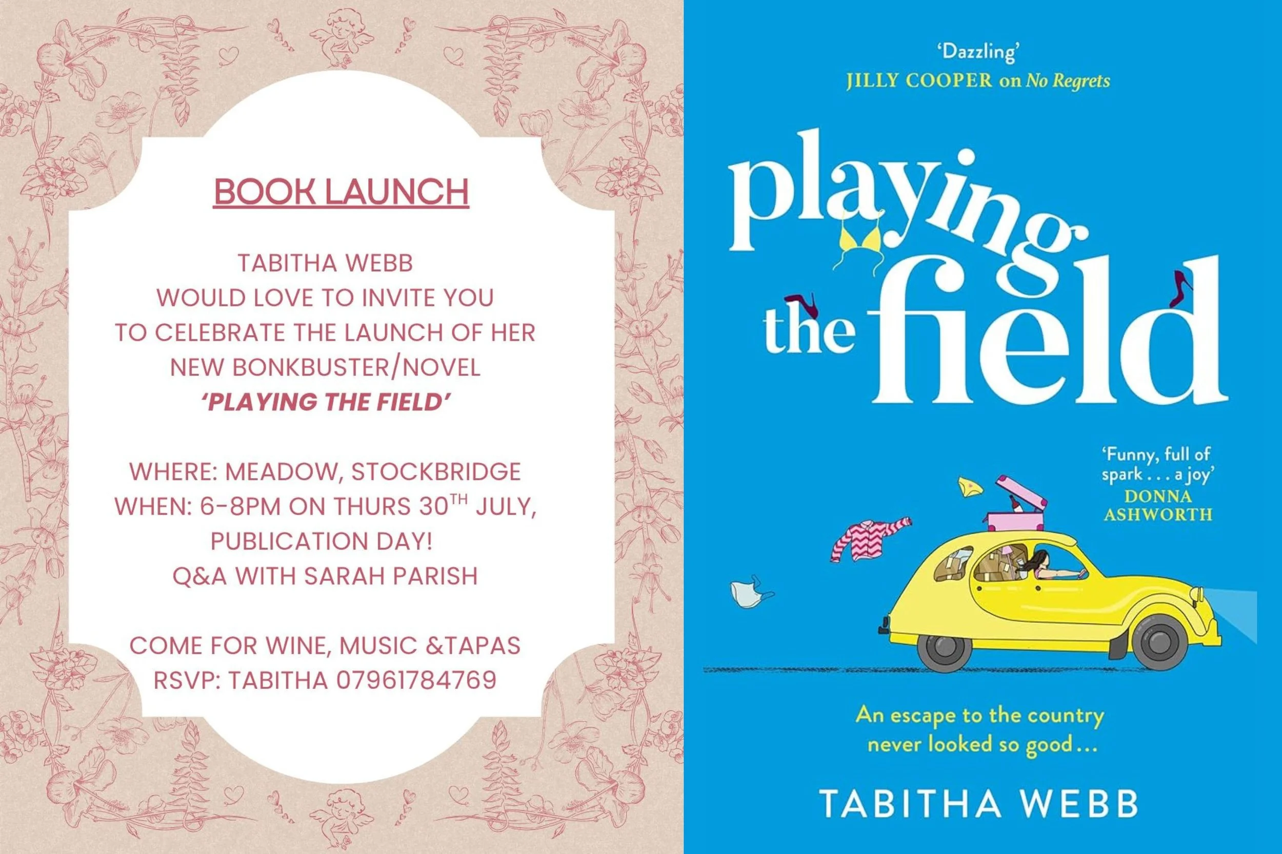 Tabitha Webb book launch