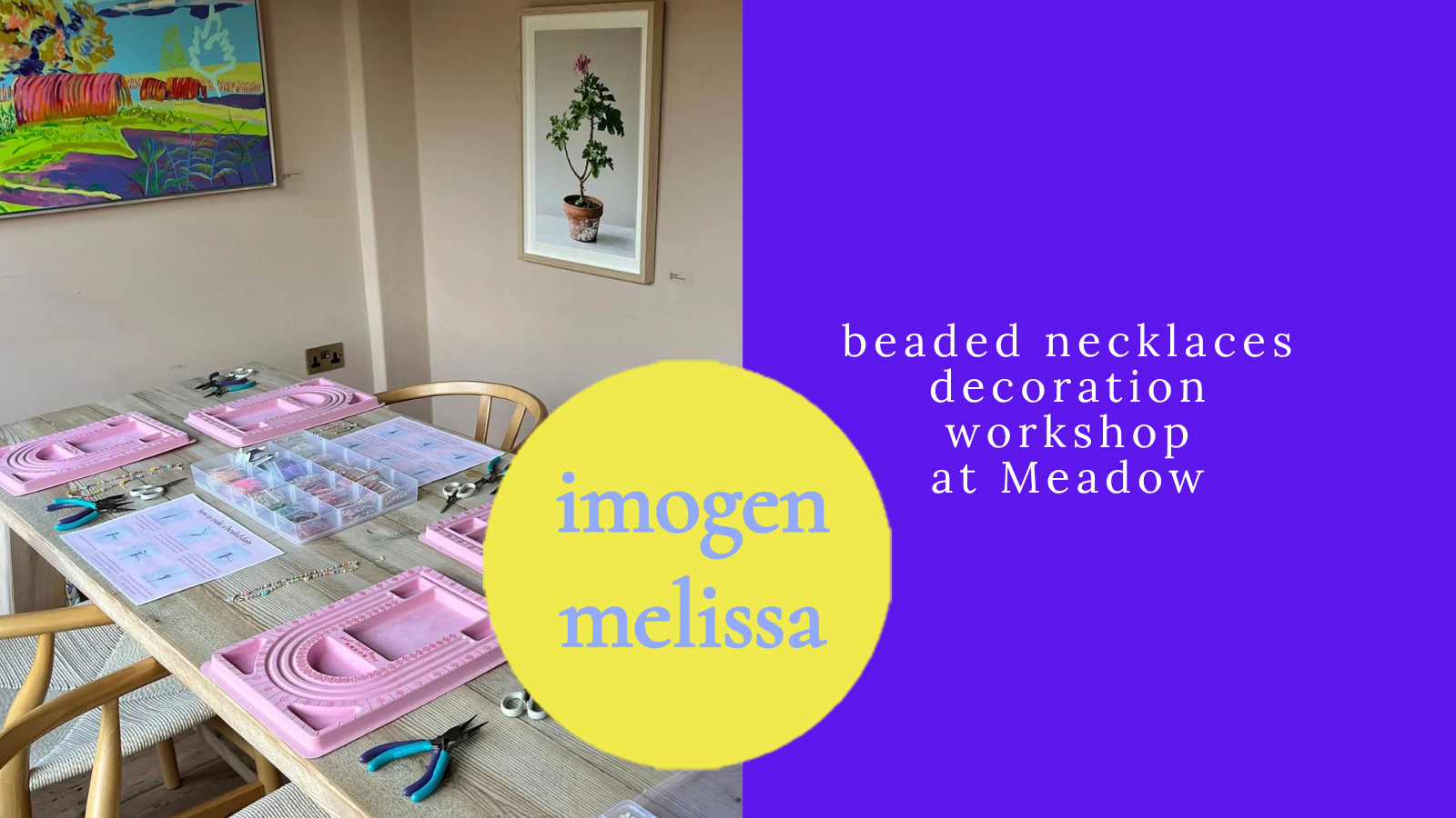 Beaded Jewellery Workshop