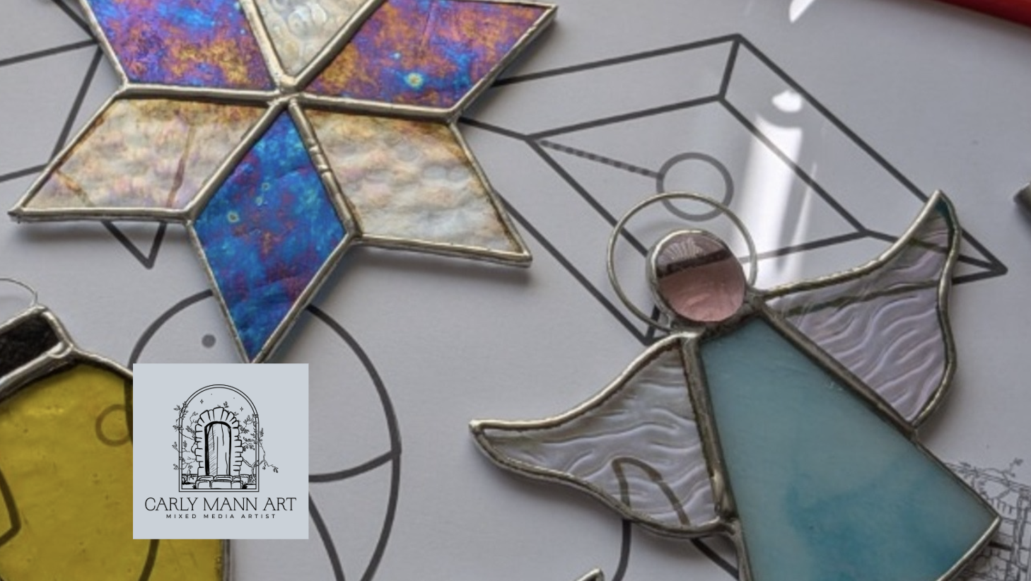 Stained Glass Christmas Decorations Workshop