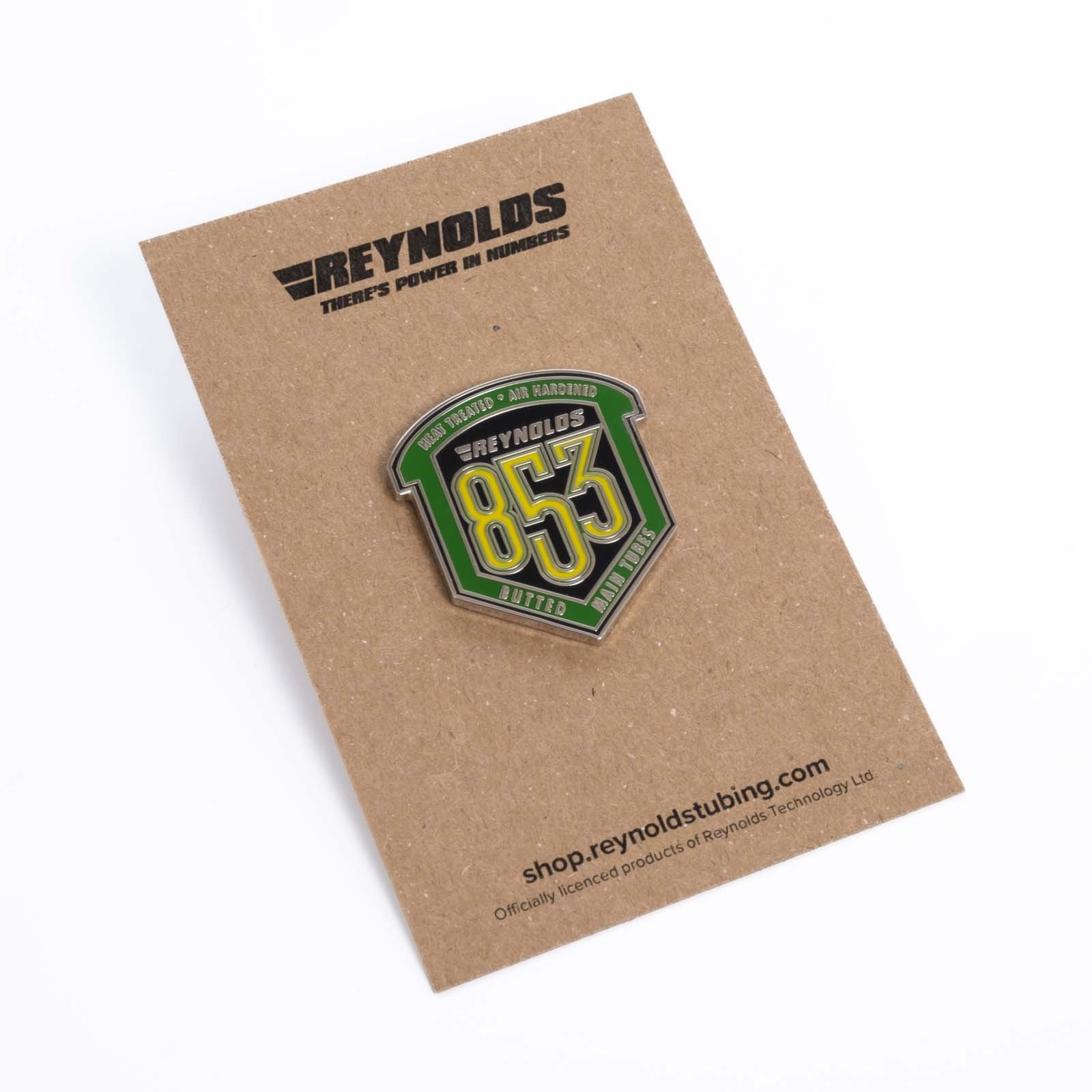 853 Hard Enamel Pin Badge