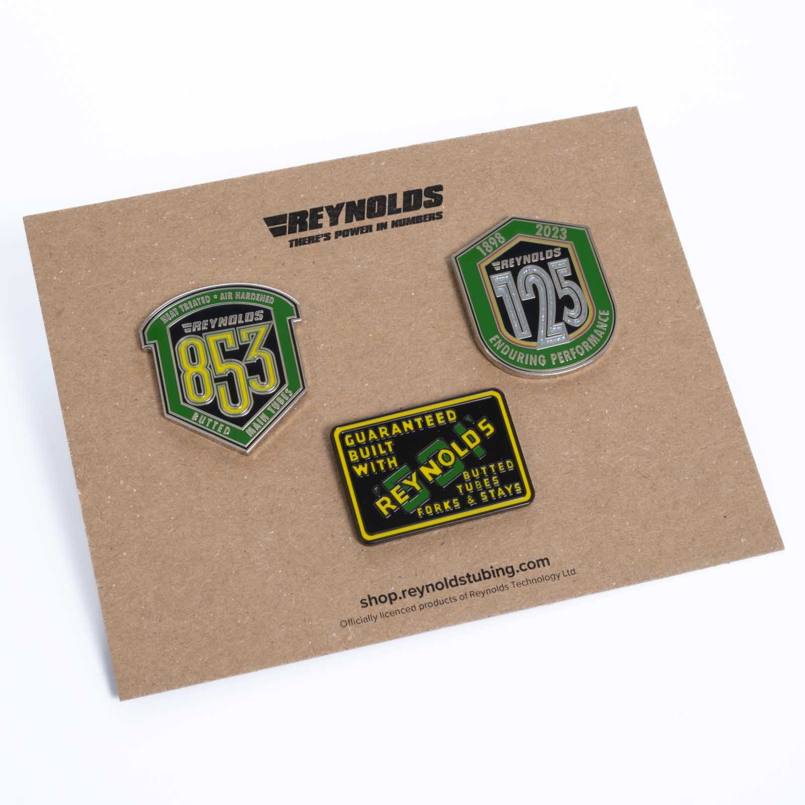 Enamel Pin Badge Triptych