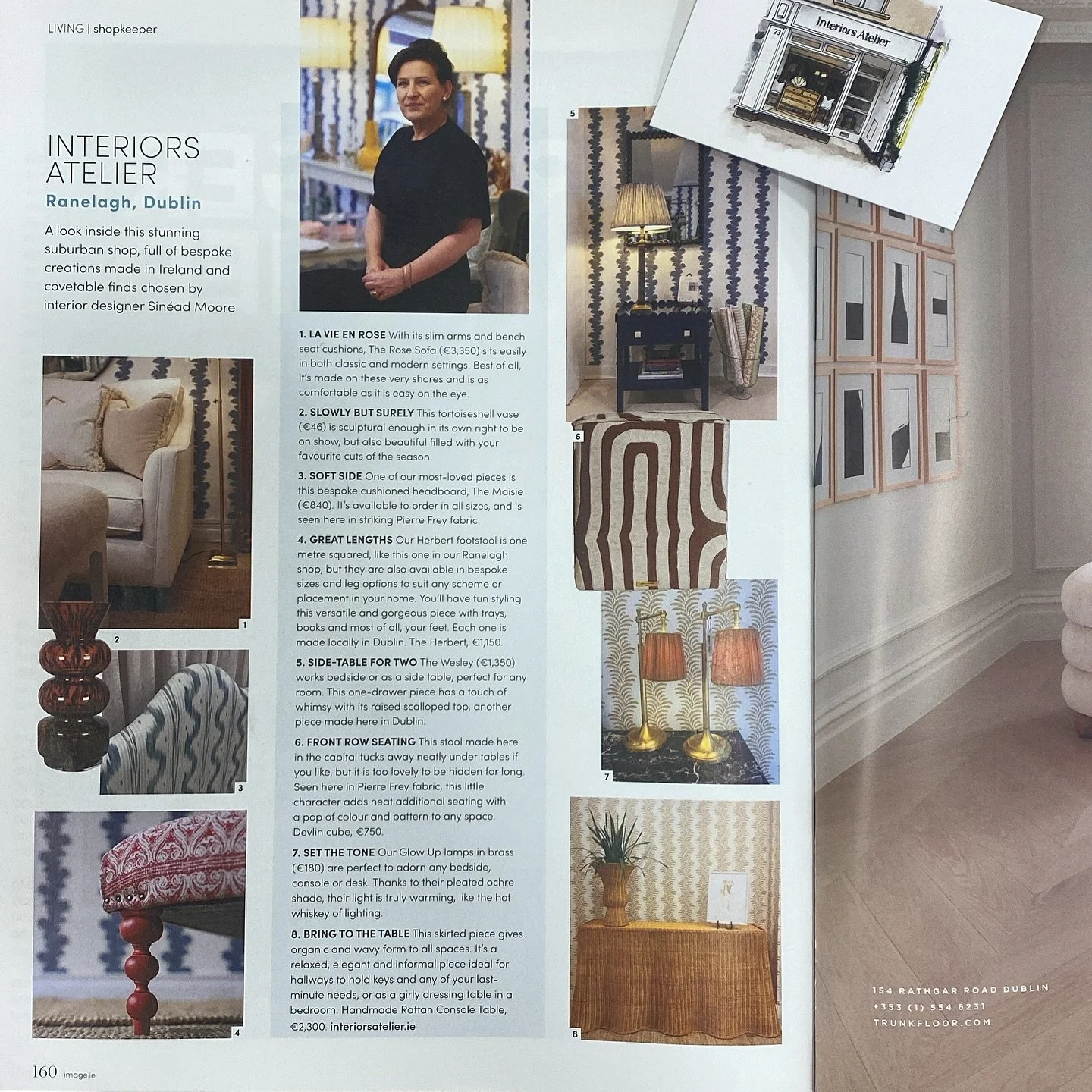 ✨ We&rsquo;re thrilled to be featured in @image_interiors! 🤎 A full page all about our shop and our curated collection of unique pieces - bringing our designs from the atelier straight into your home. 

Which piece would you love to have in your spa