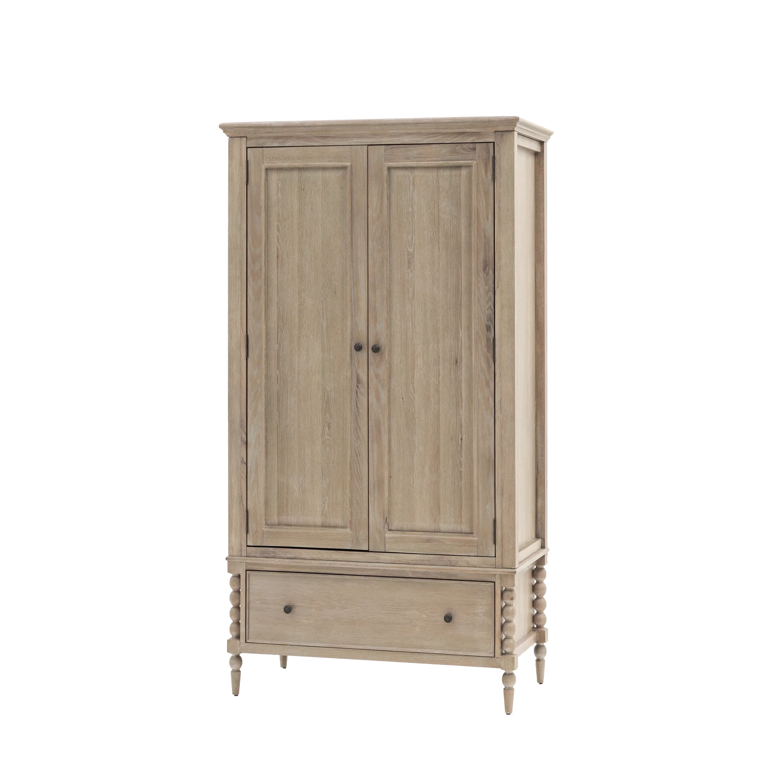 Bobbin 2 Door 1 Drawer Wardrobe