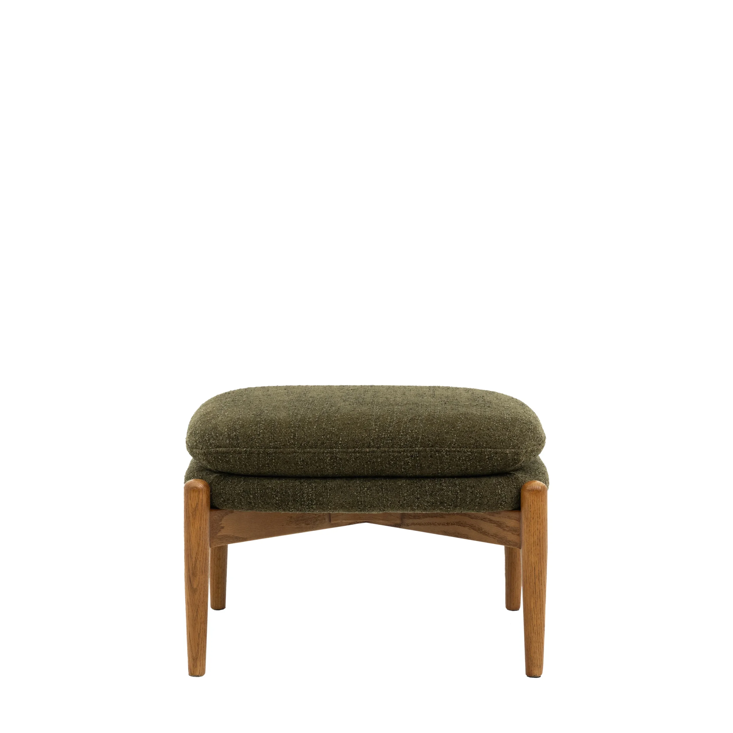 Datsun Footstool Green Boucle
