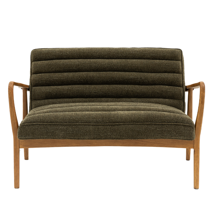 Datsun 2 seater sofa green boucle 1.png