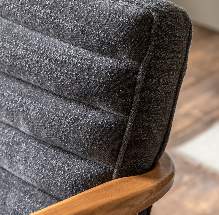 Datsun 2 seater sofa charcoal boucle 2.png