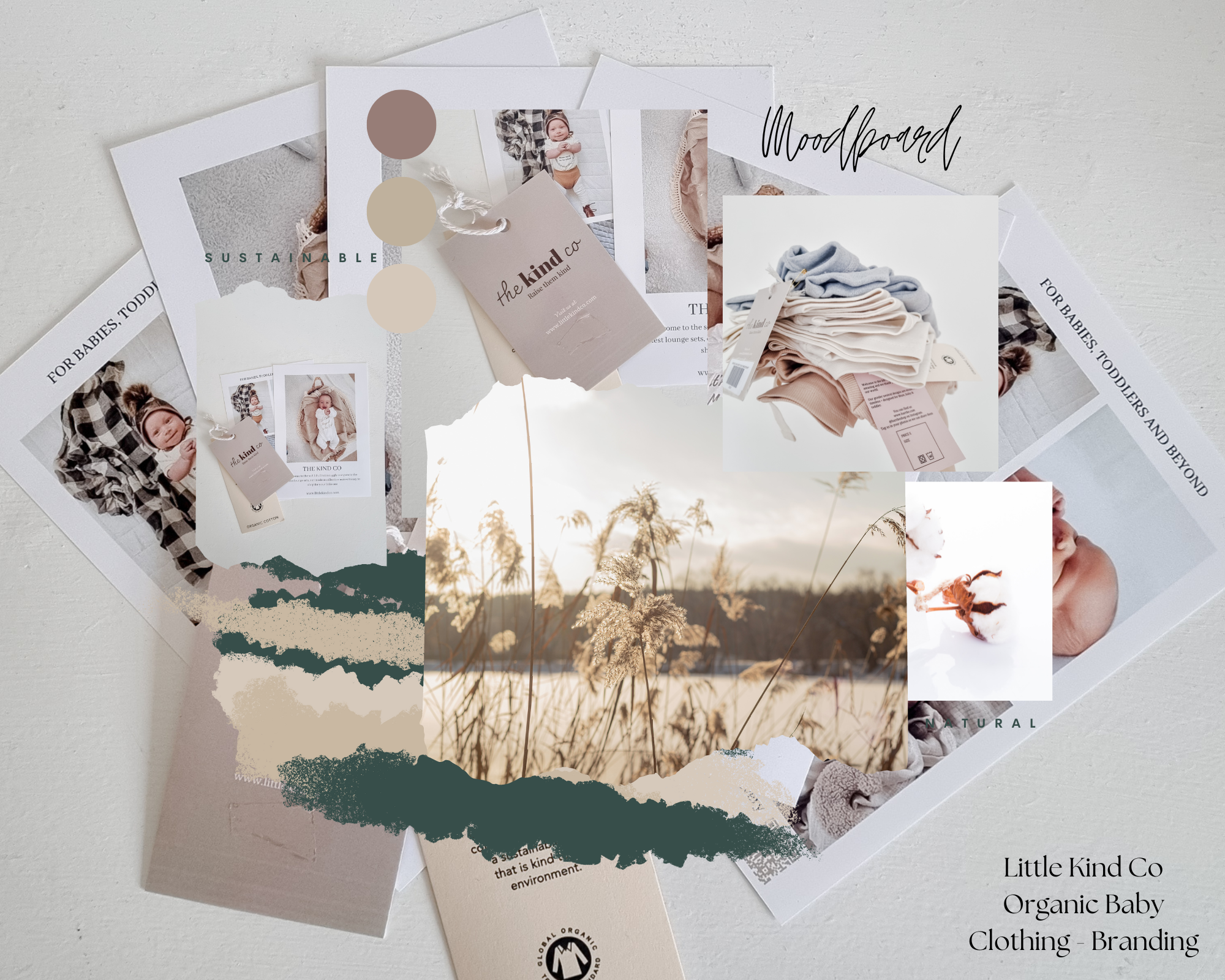 Brand Collateral - Organic Baby Clothing Company 