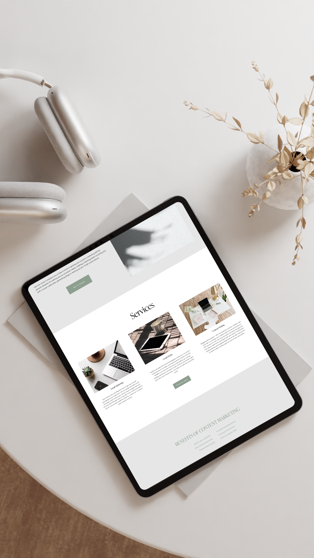 Web design by Kind Co