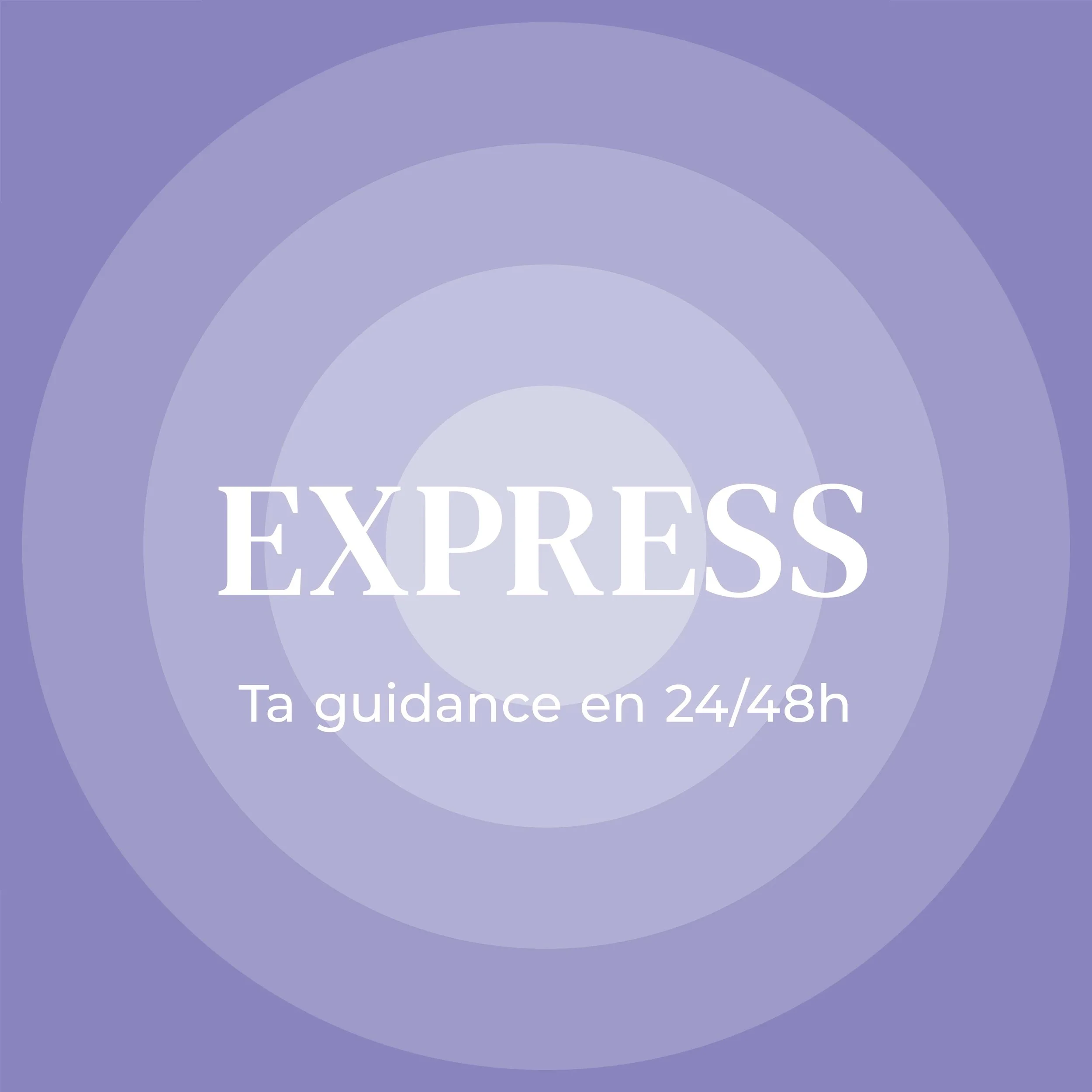Option EXPRESS pour les guidances