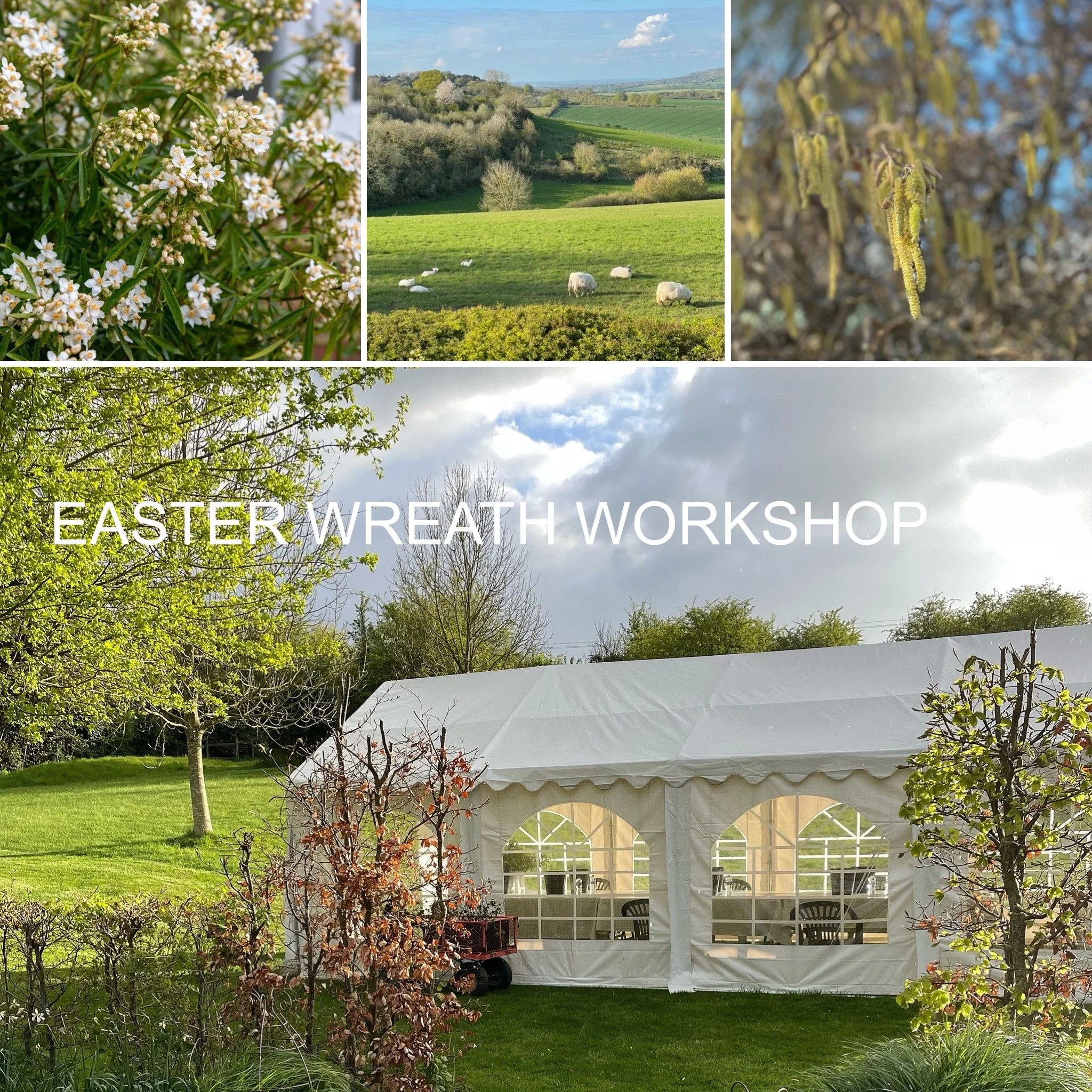 Easter Wreath Saturday, 12th April 2025 — Chiltern Sky Flowers